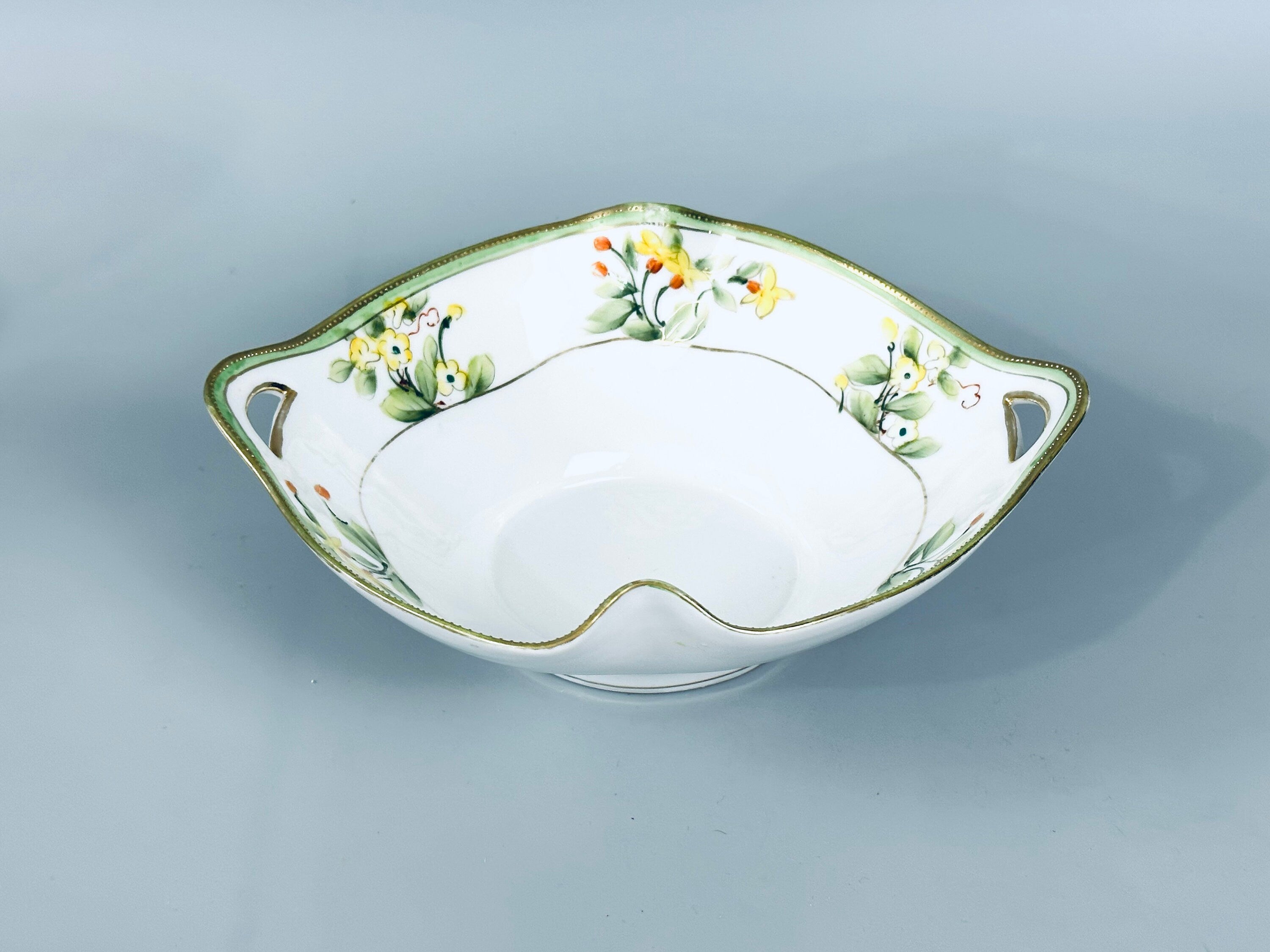 Antique Hand Painted Nippon Bowl
