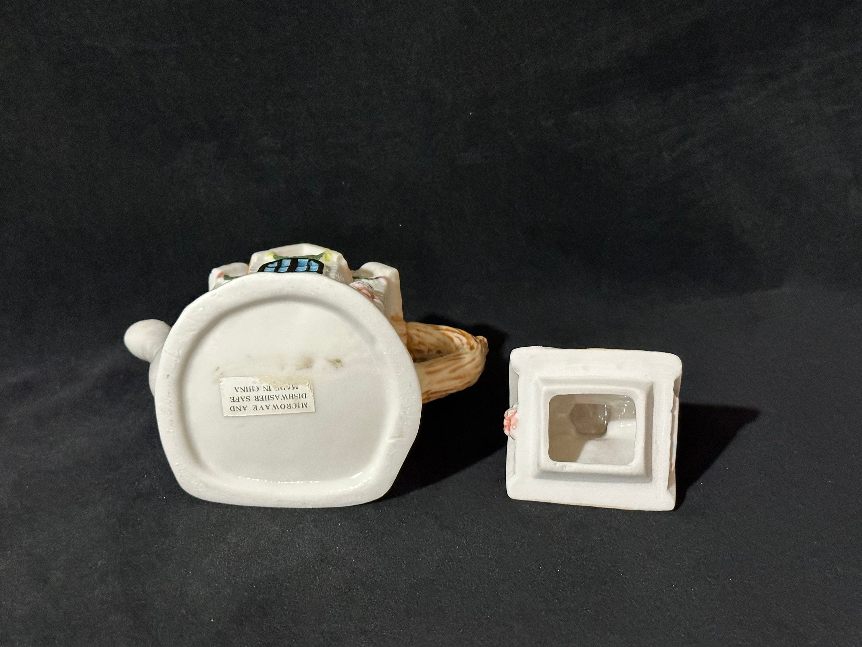 Church at Christmas Time Teapot