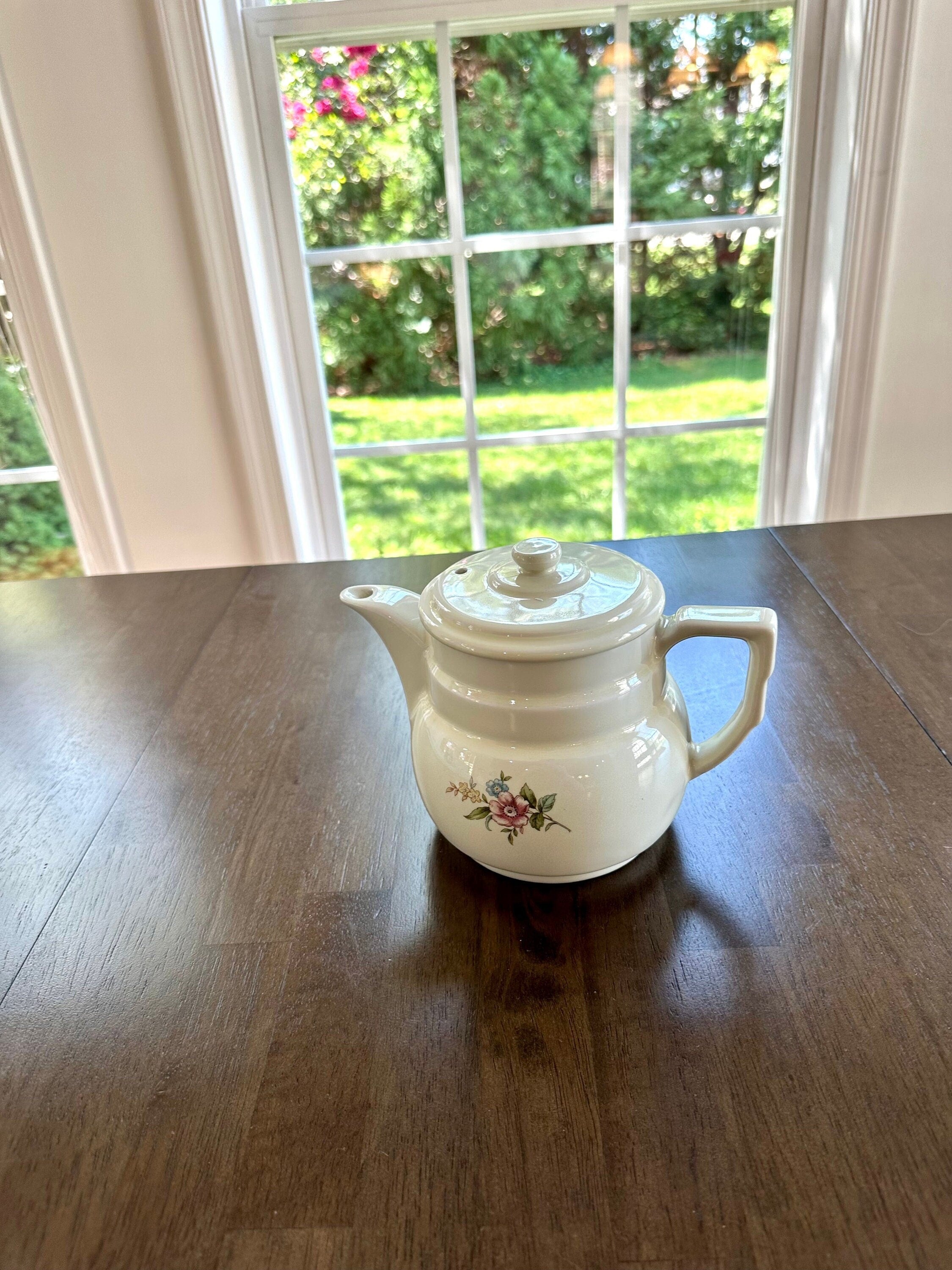 Dripolator Teapot by Hall Pottery for Enterprise