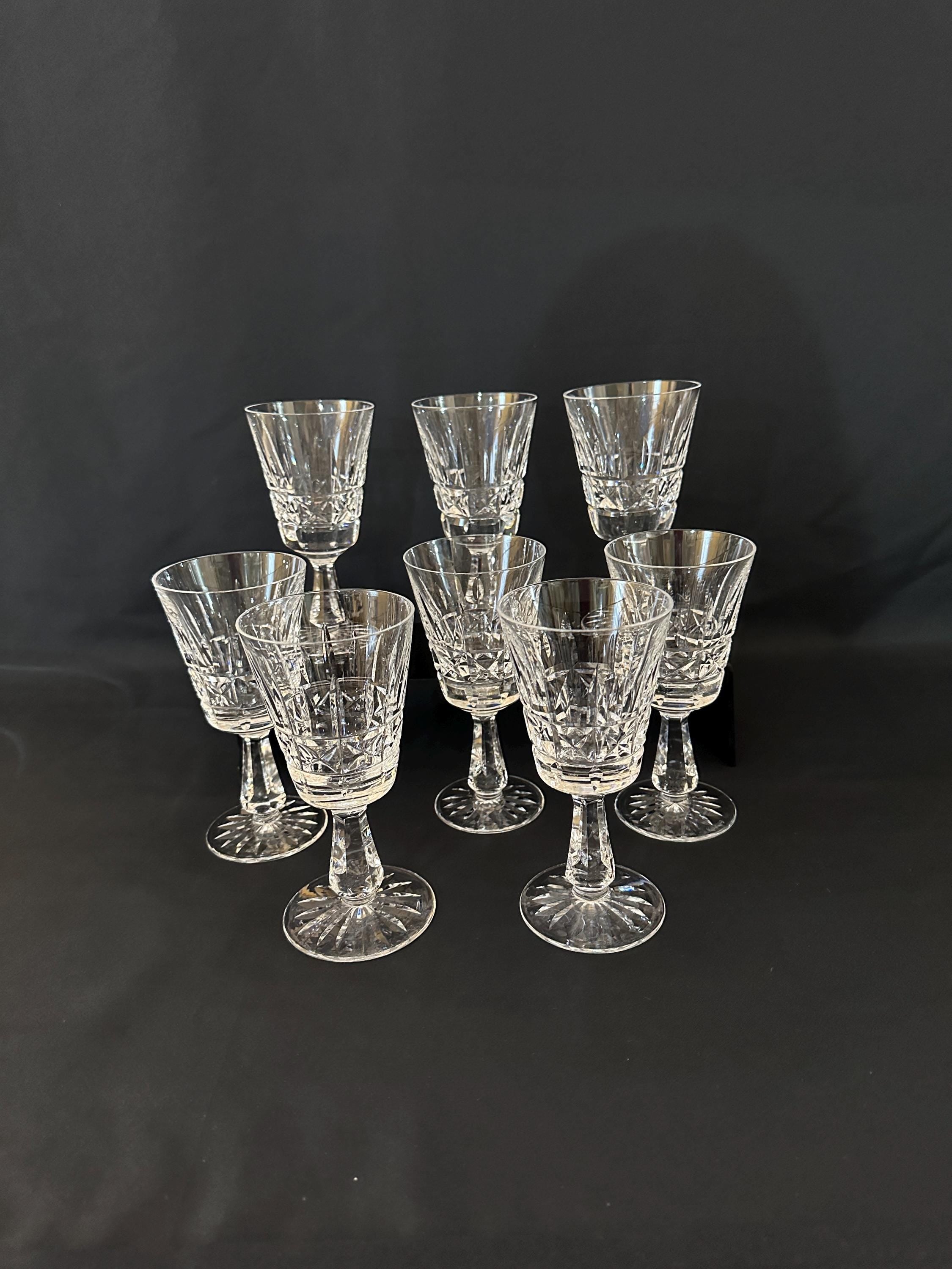 A Set Of 8 Waterford Kylemore Claret Glasses