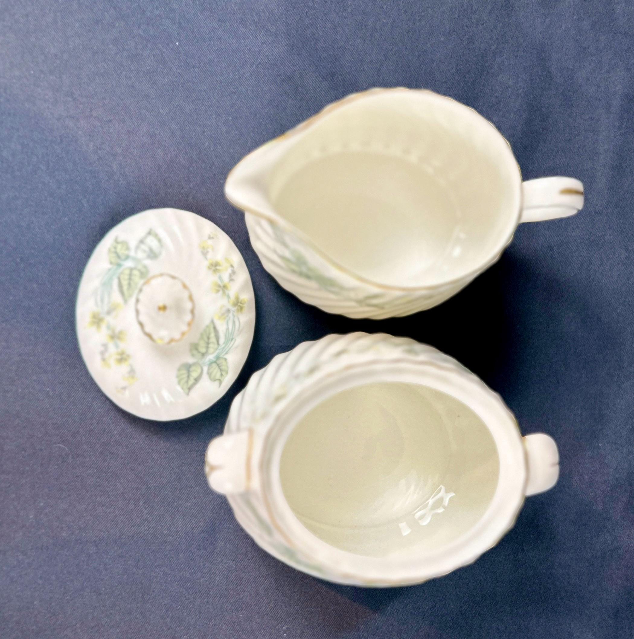 Minton Greenwich Creamer and Sugar Bowl