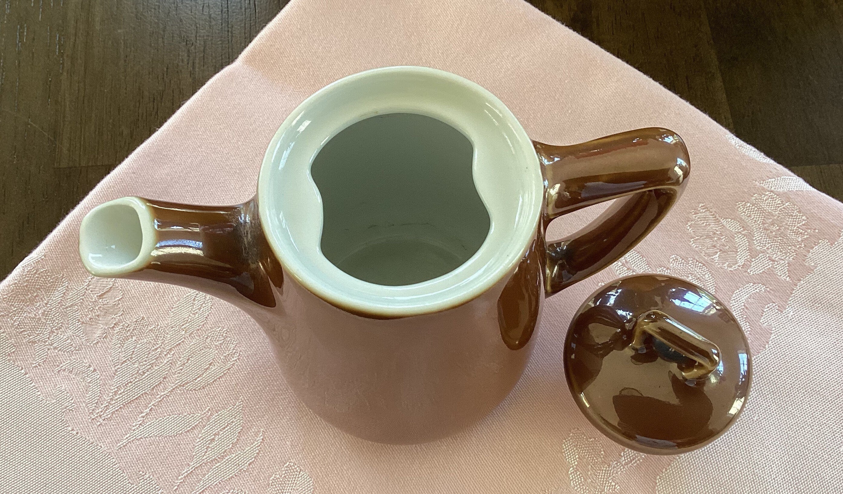 Individual Lustreware Teapot