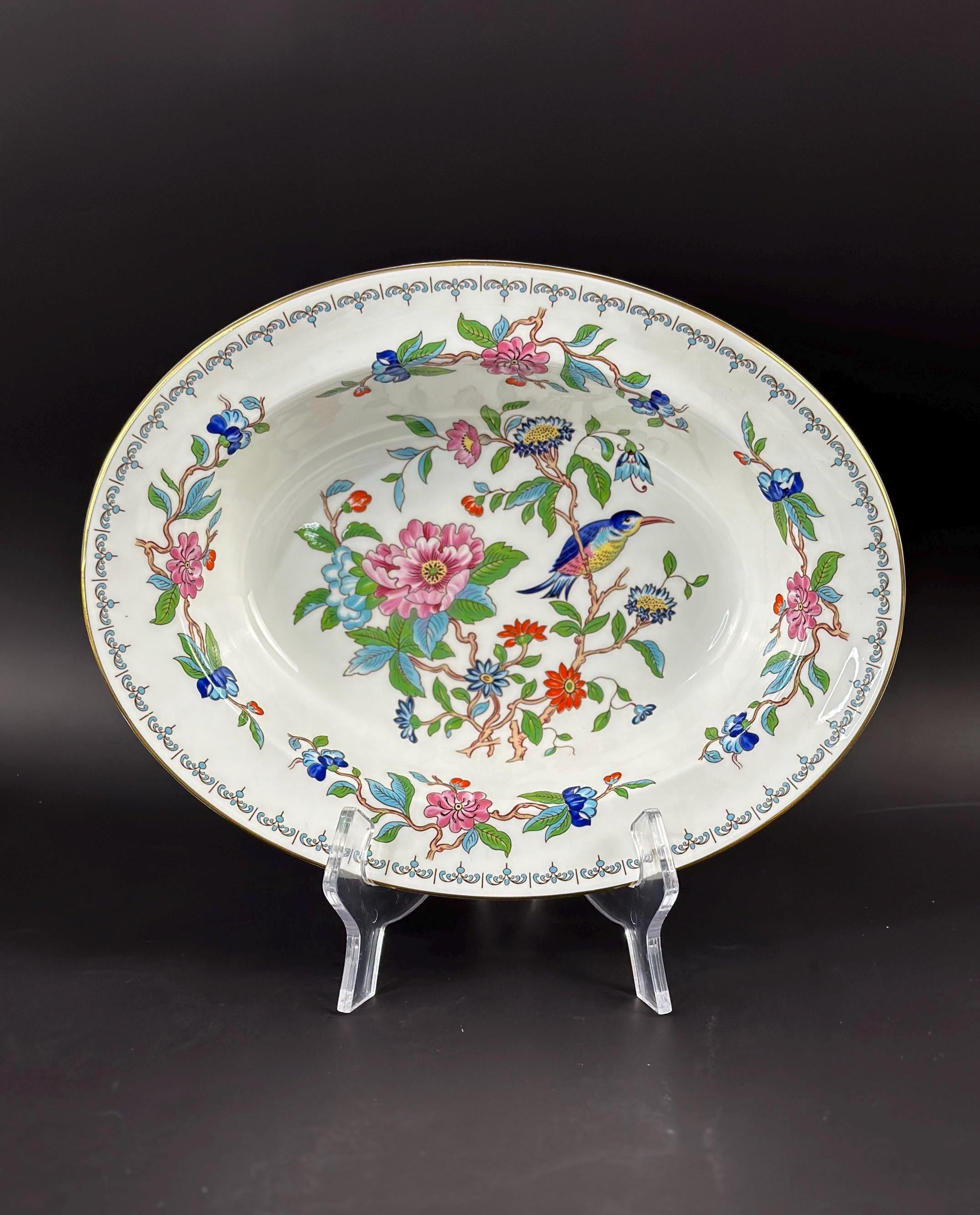 A 10 3/4” Aynsley Pembroke  Oval Serving Bowl