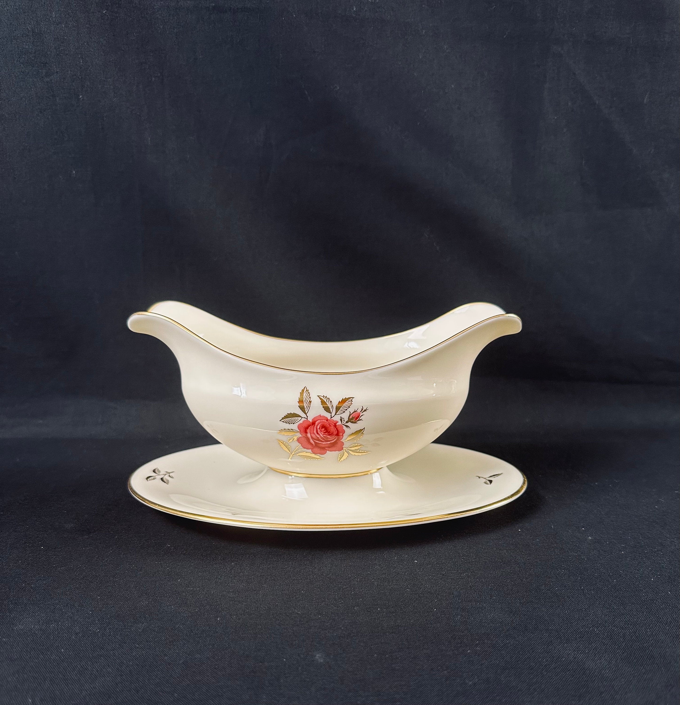 Lenox Rhodora Gravy Boat