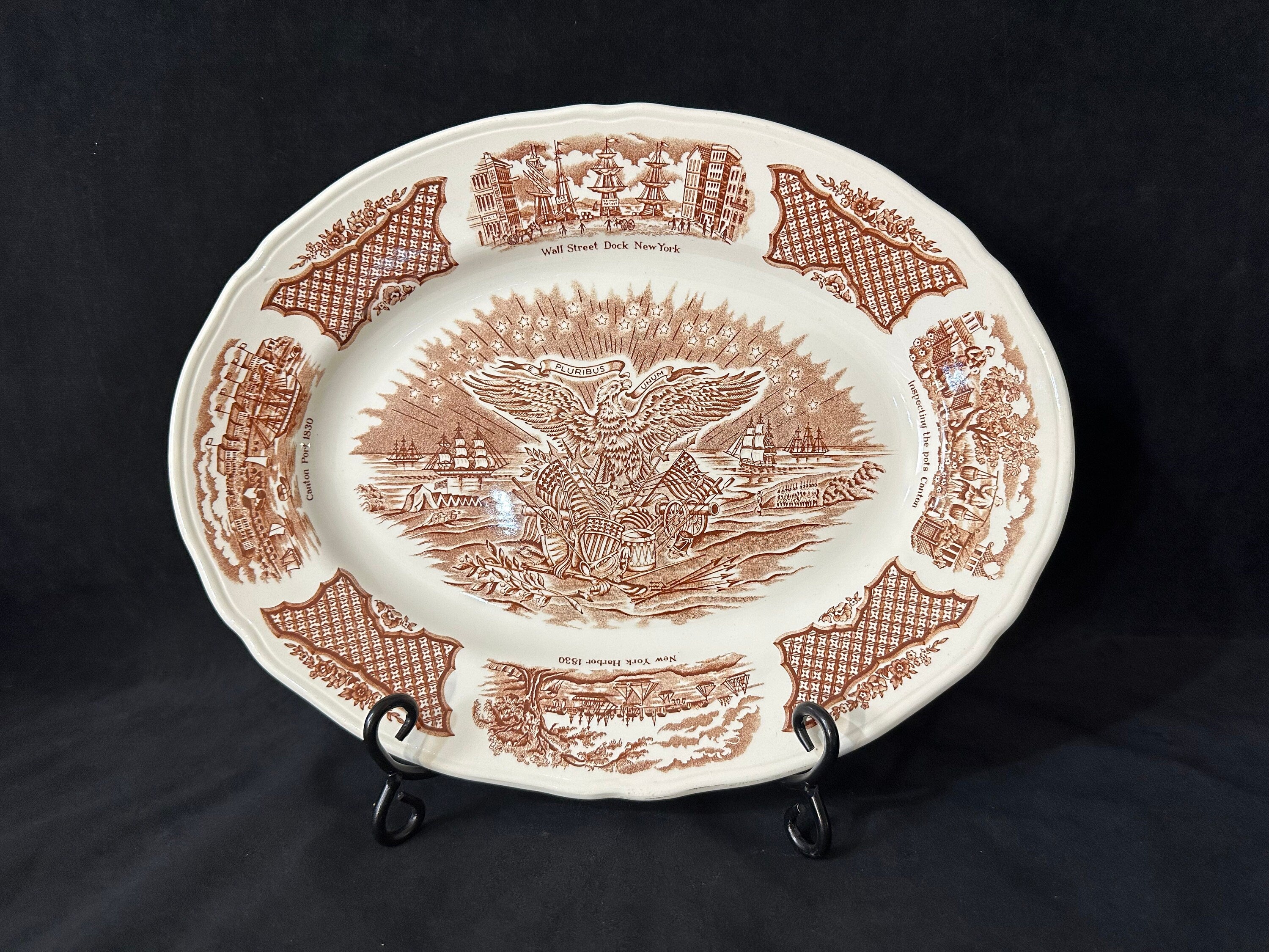 Fair Winds Platter by Alfred Meakin