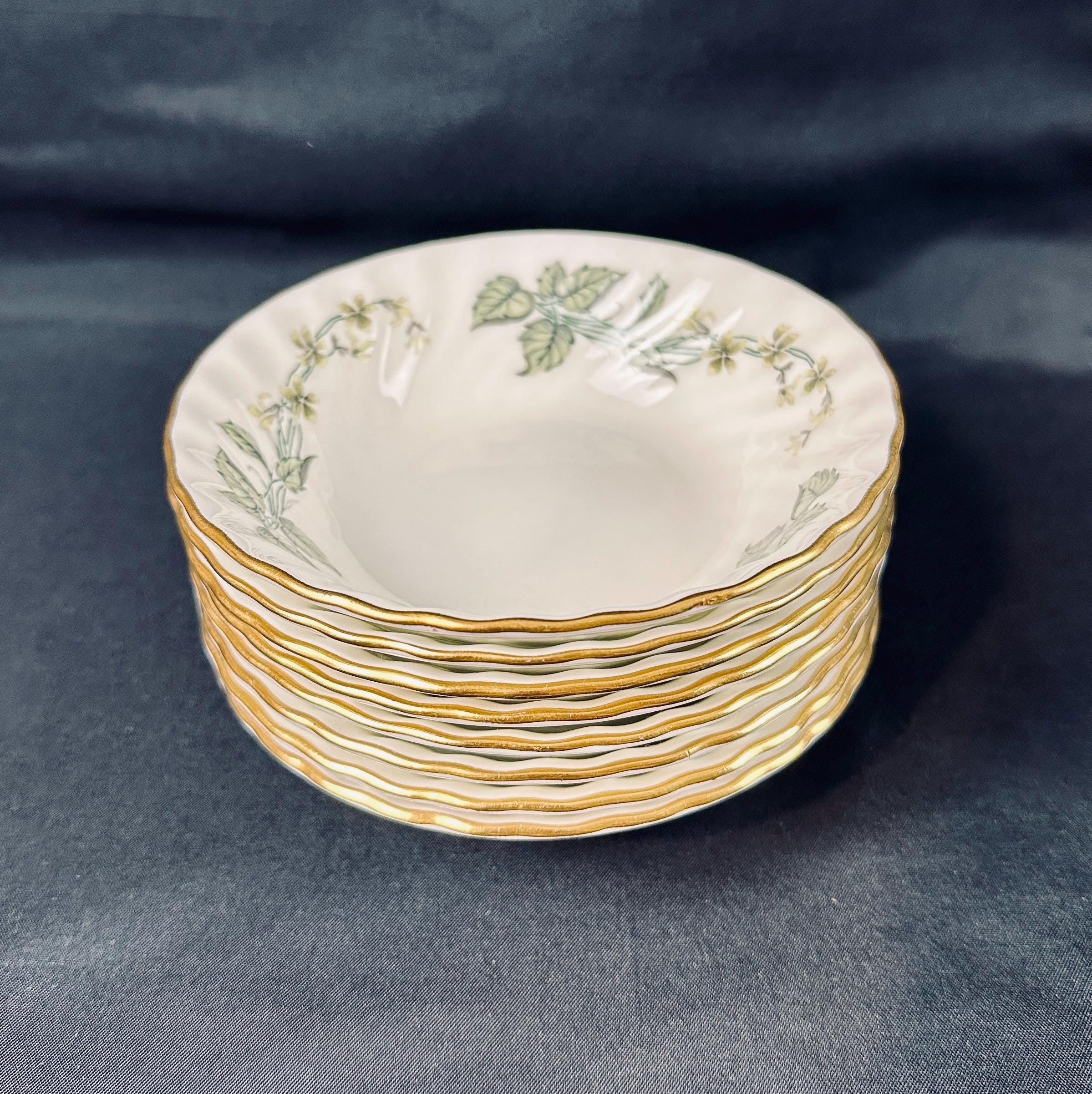 8 Minton Greenwich Fruit Bowls Dessert Bowls