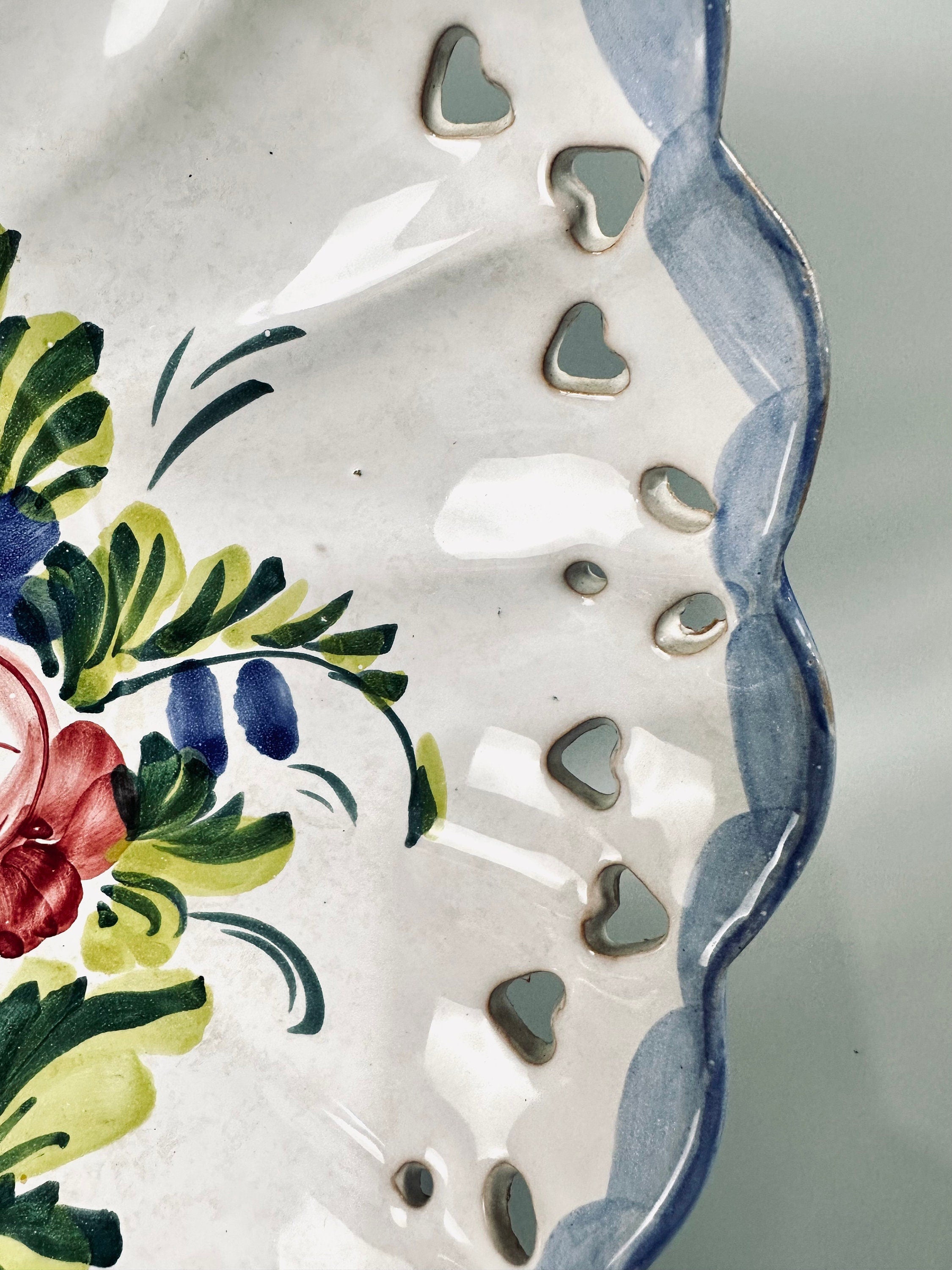 Hand Painted Italian Serving Bowl