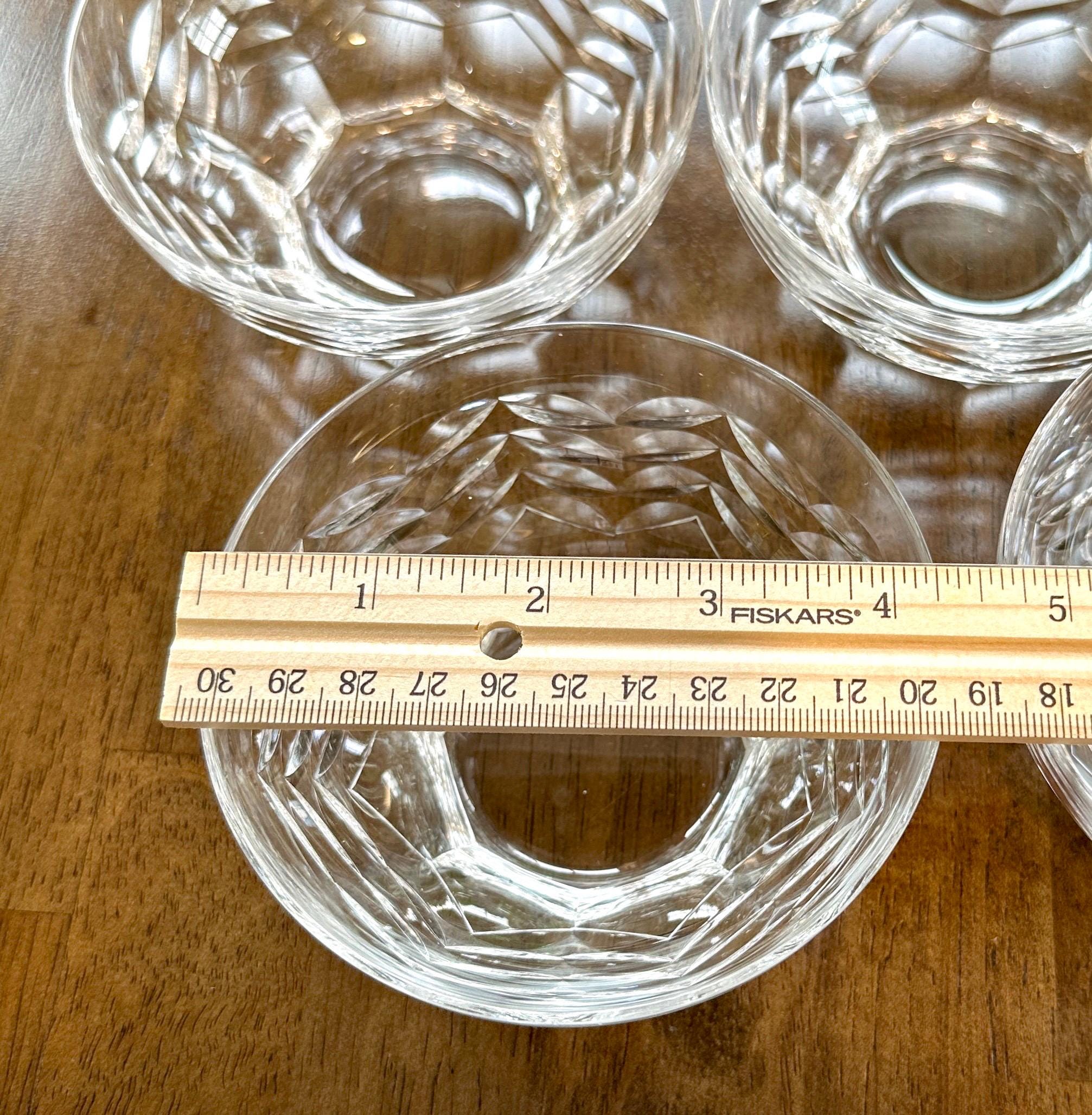 5 Royal Leerdam Netherland Crystal Bowls