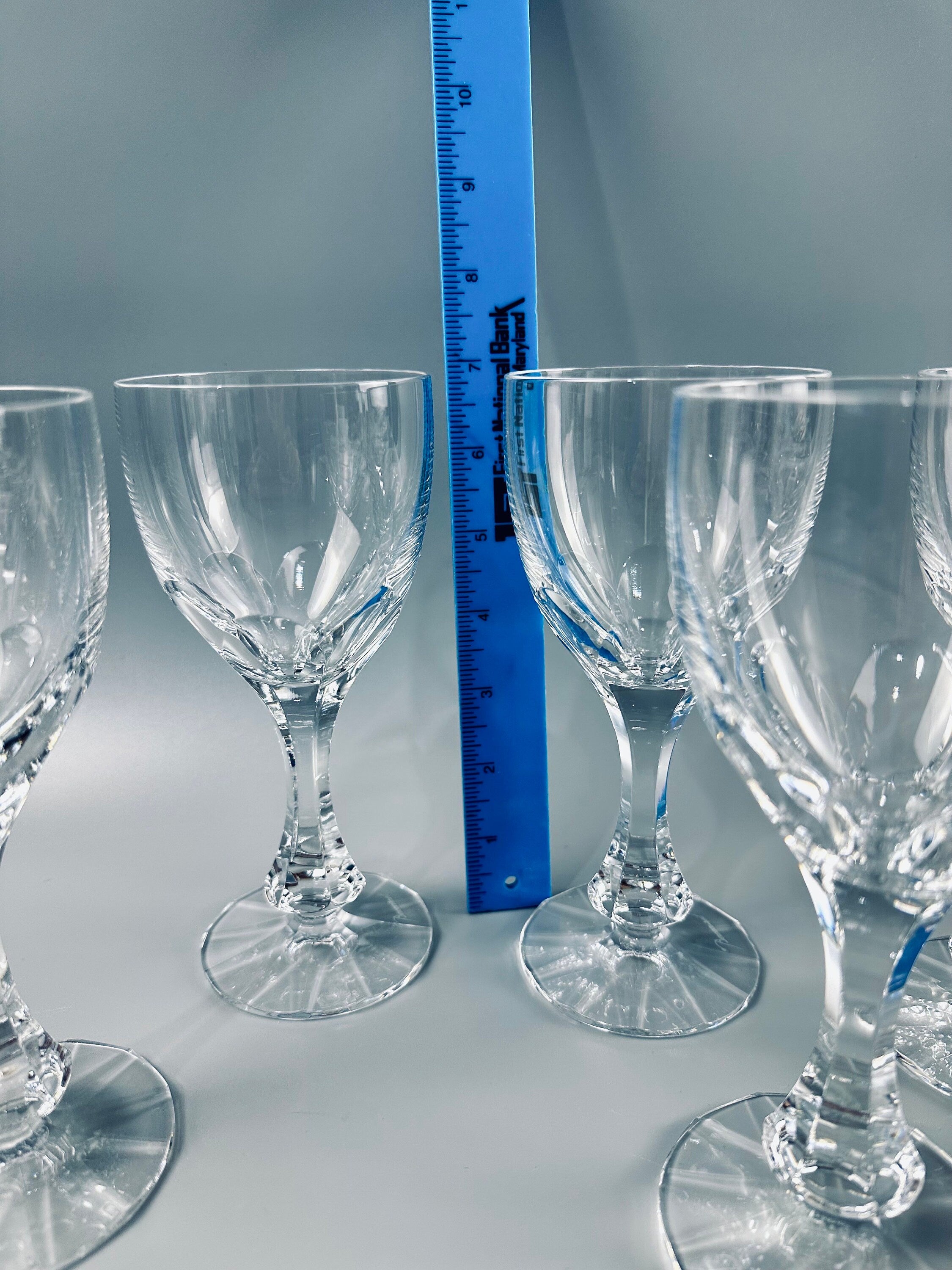 5 Baccarat Monaco Water Goblets