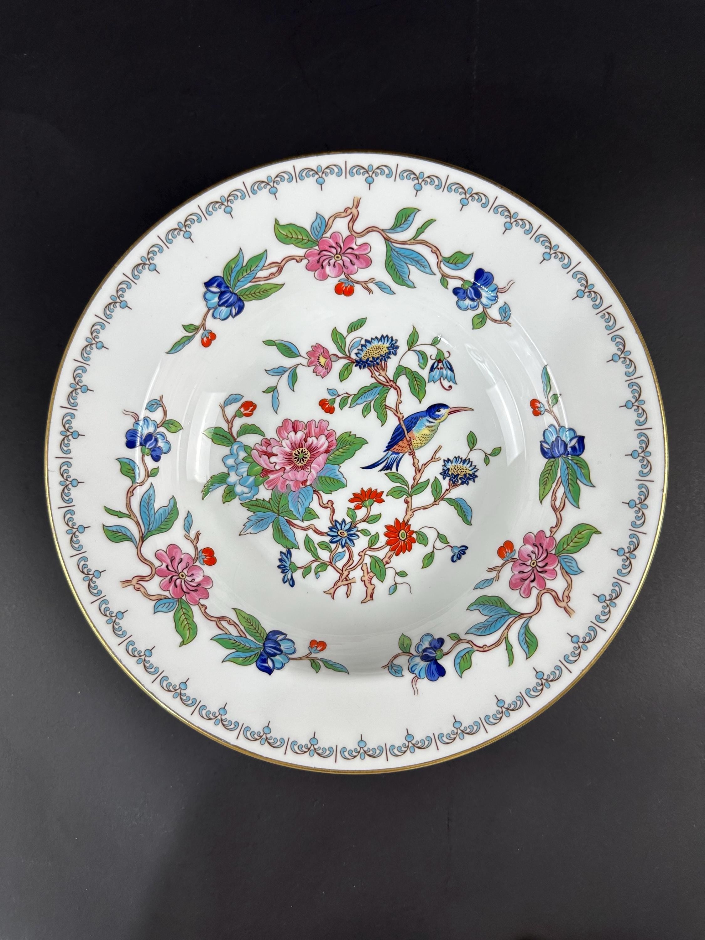 Four Aynsley Pembroke Soup Bowls