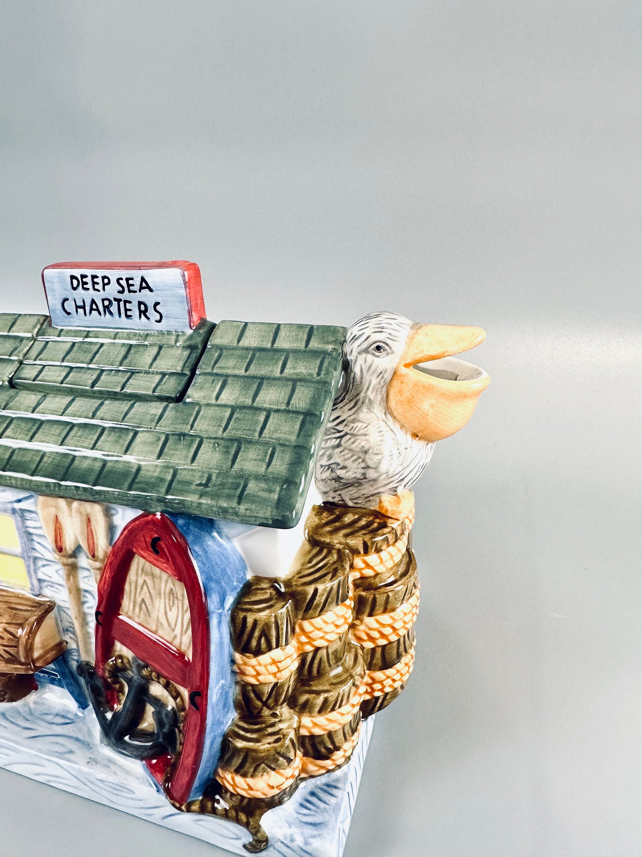 Bait Shop Ceramic Teapot