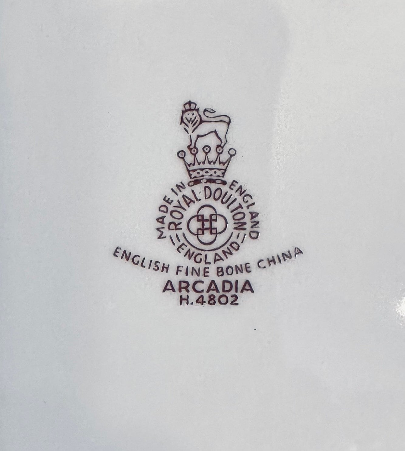 Arcadia Gravy Boat by Royal Doulton with Underplate