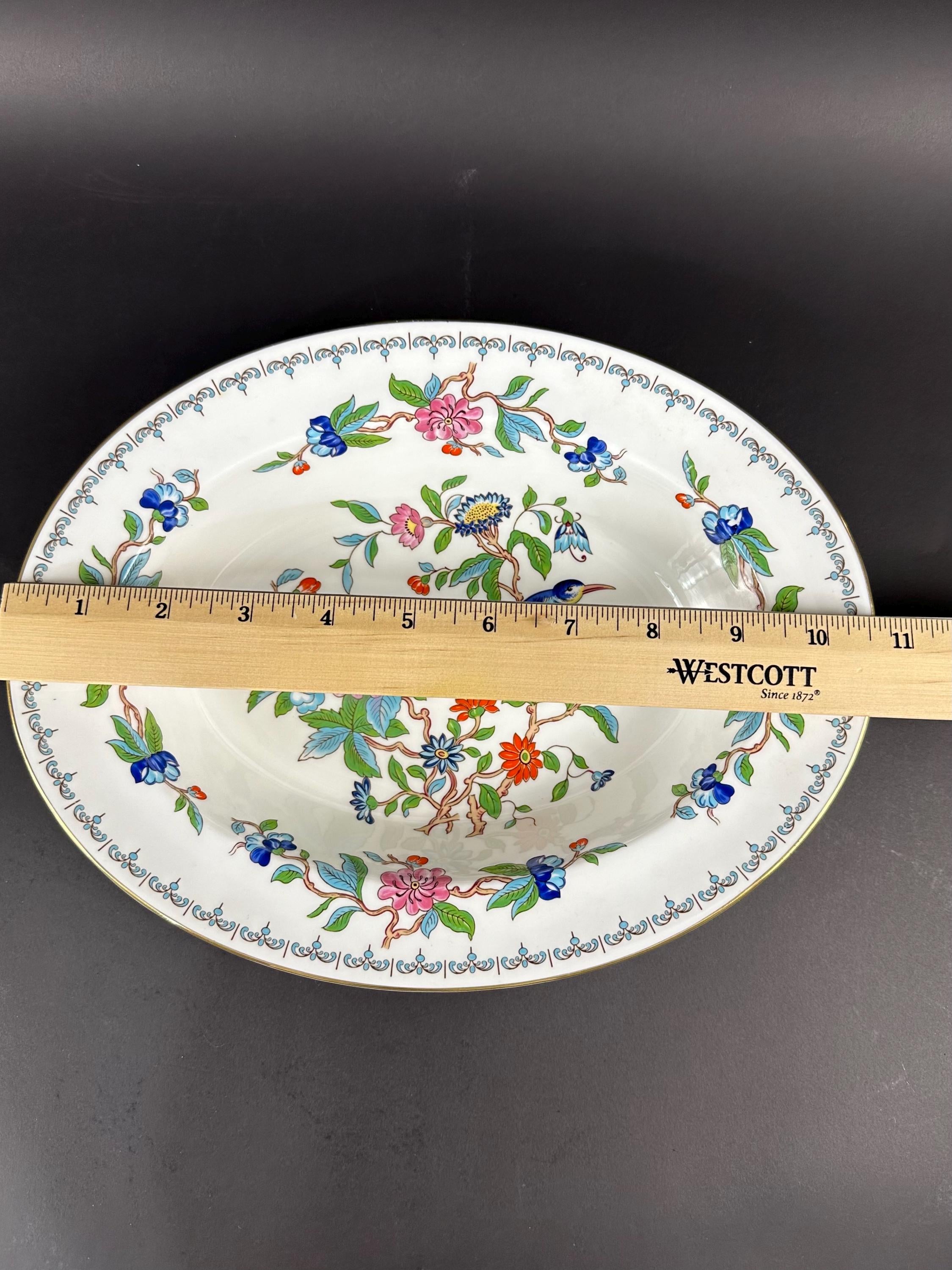 A 10 3/4” Aynsley Pembroke  Oval Serving Bowl