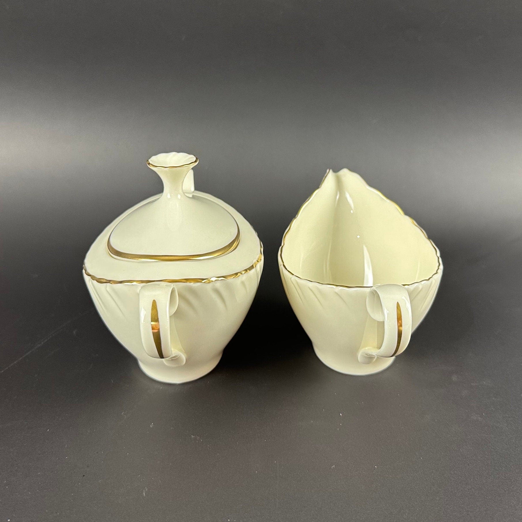 Lenox “Laurent “ Creamer and Sugar Bowl