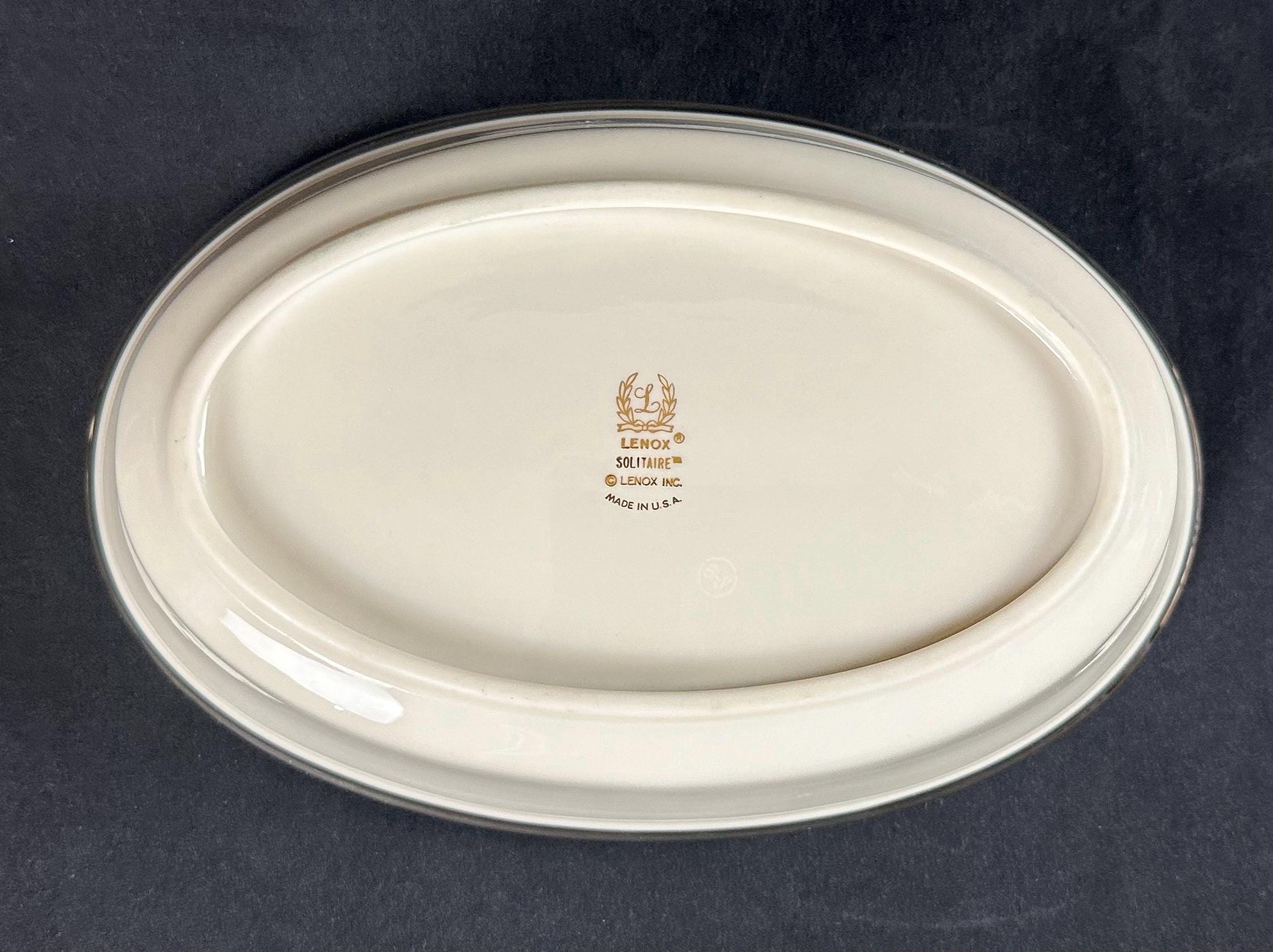 Lenox Solitaire Oval Serving Bowl