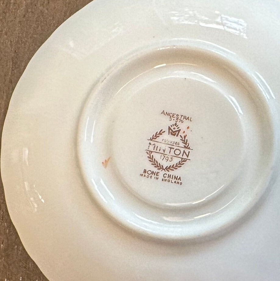 Minton Ancestral 5 Piece Place Settings