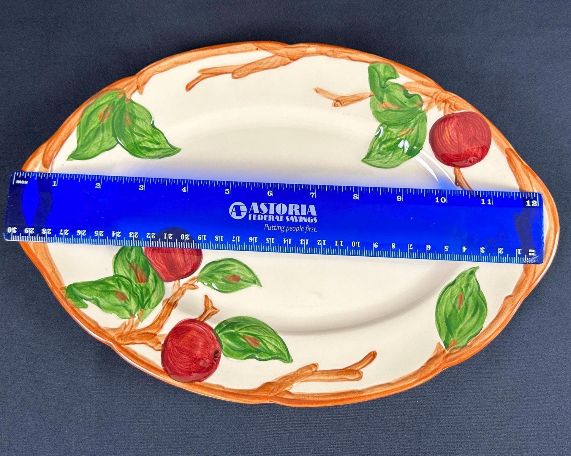Franciscan Apple Platter USA