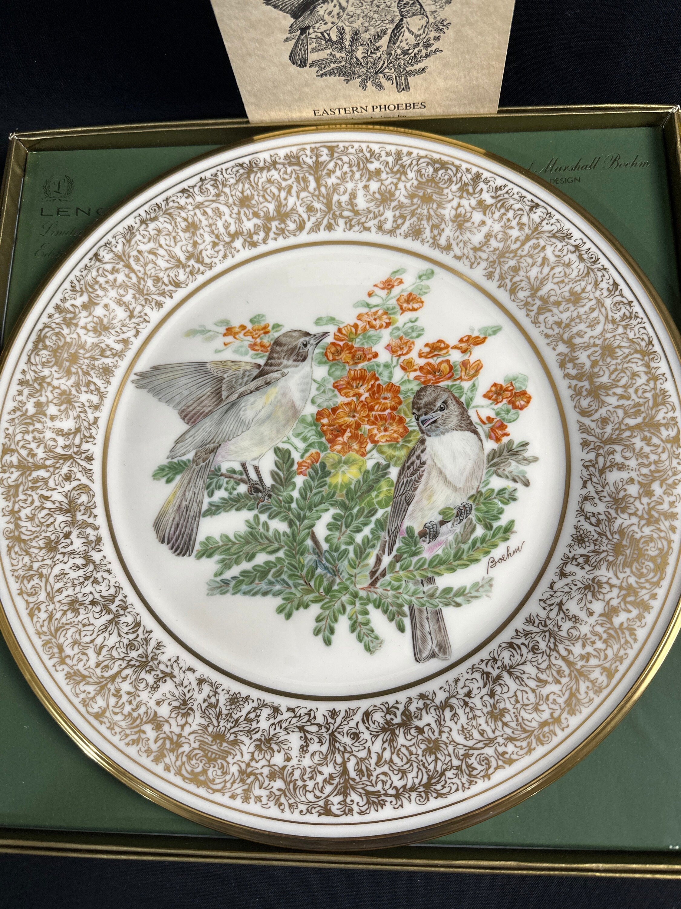 Lenox Boehm Bird Plates Like New