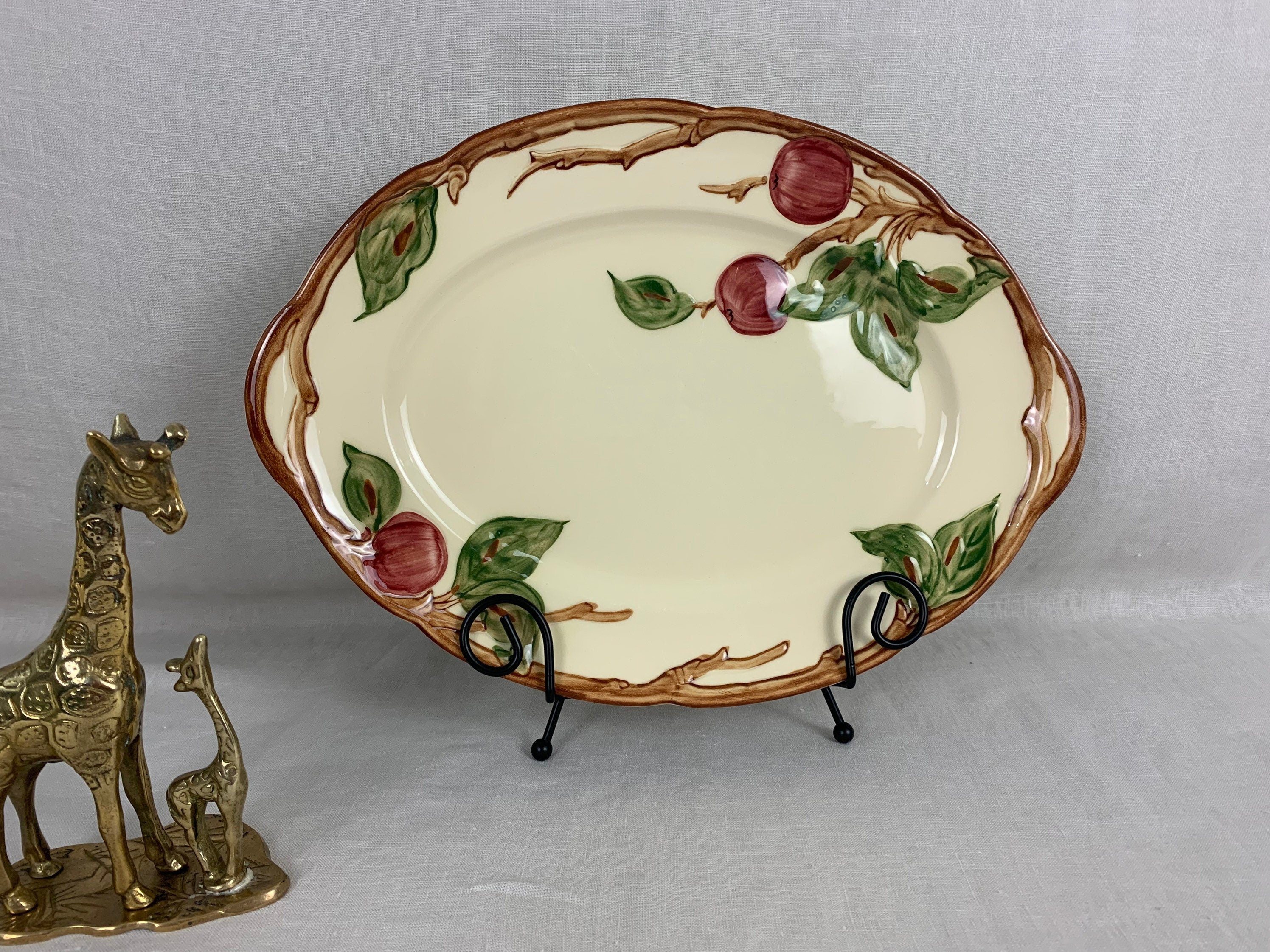 Franciscan Apple Serving Platter