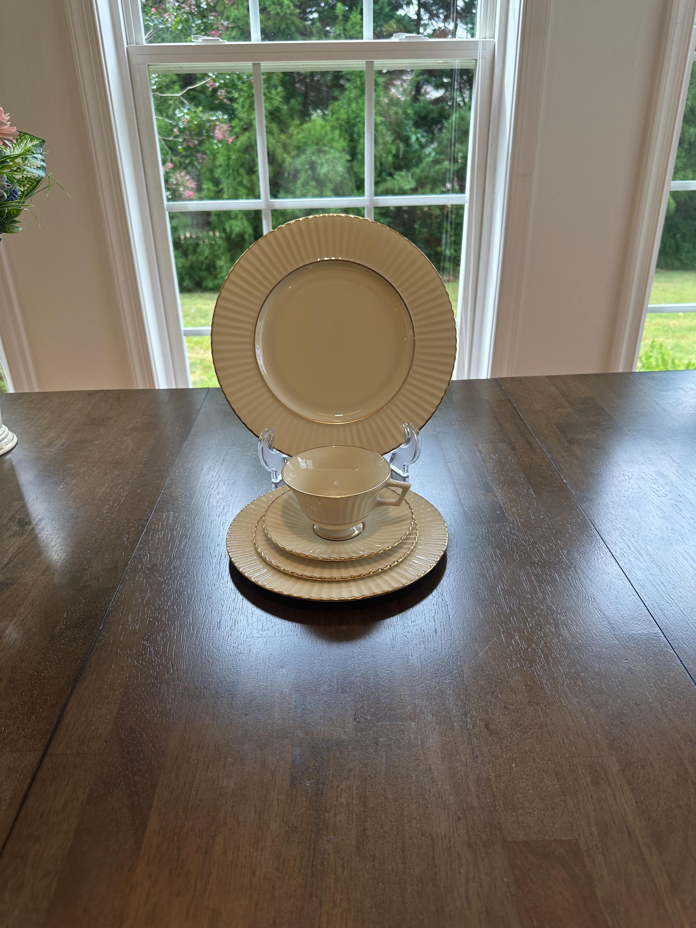 Lenox Citation Gold 5 Piece Place Settings