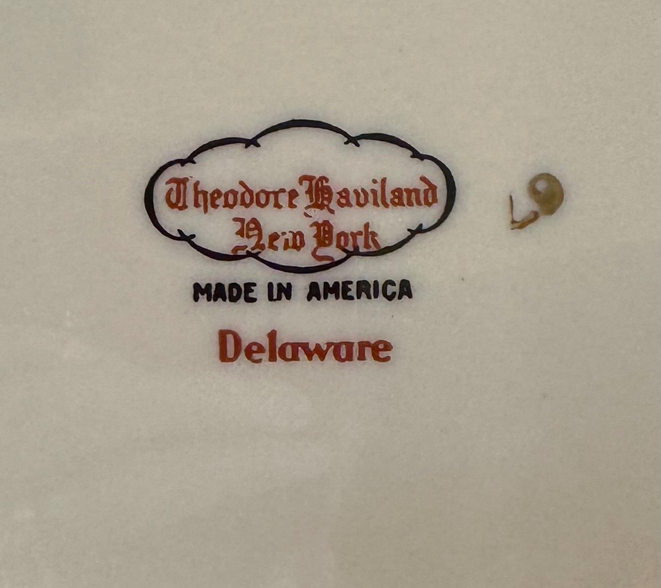 Haviland Delaware Oval Serving Bowl