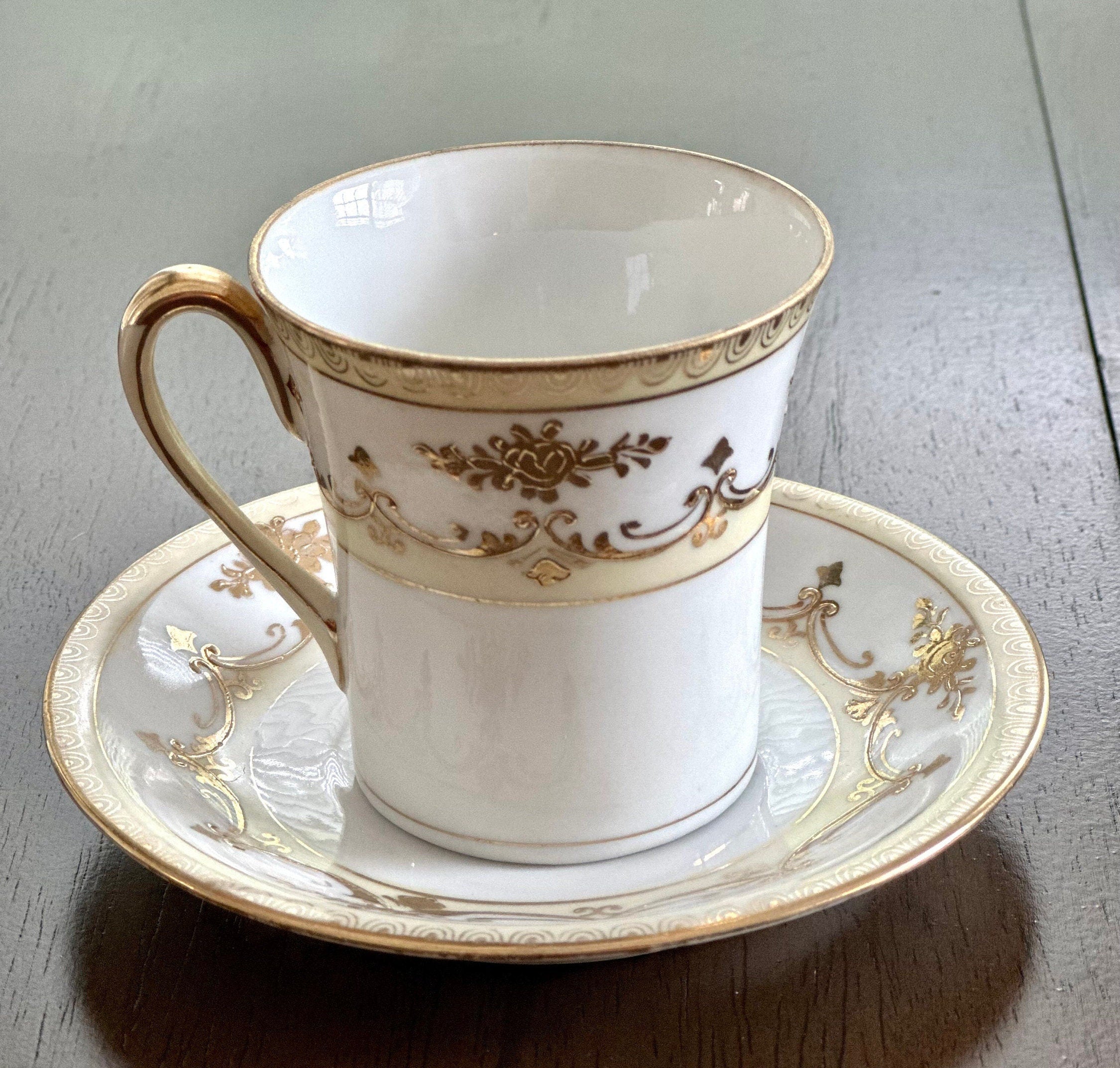 Antique Nippon Chocolate Pot Set