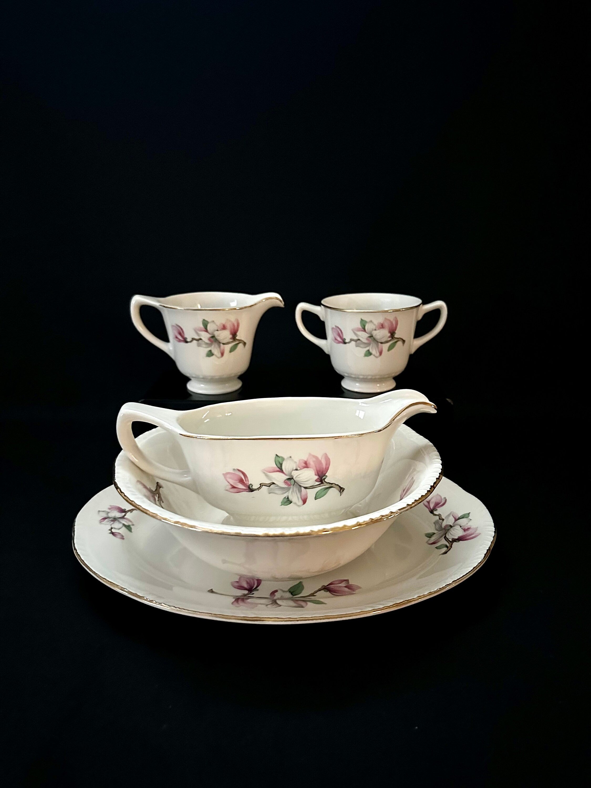 Homer Laughlin Liberty Dogwood Hostess Set