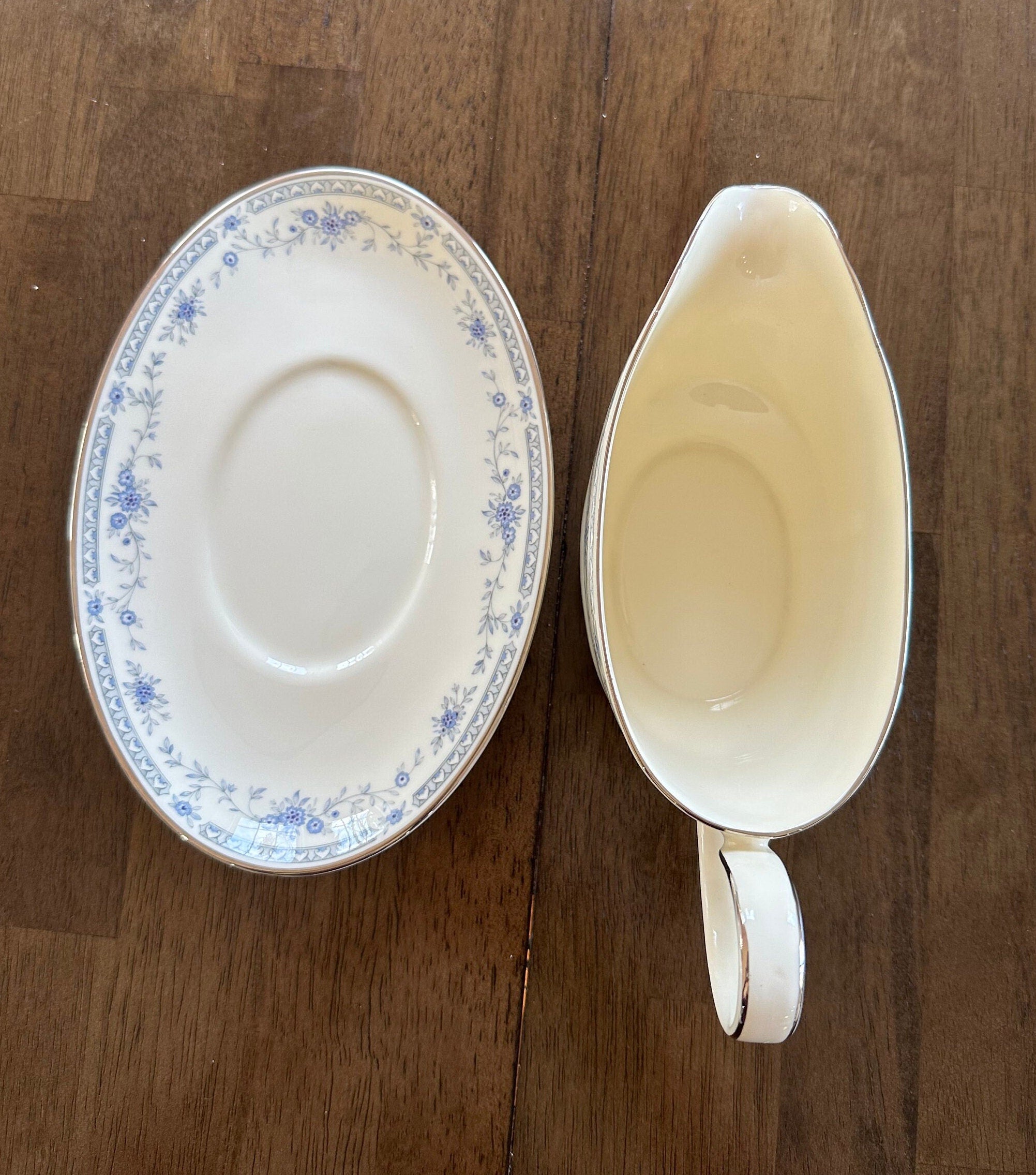 Minton Bellemeade Gravy Boat and Underplate
