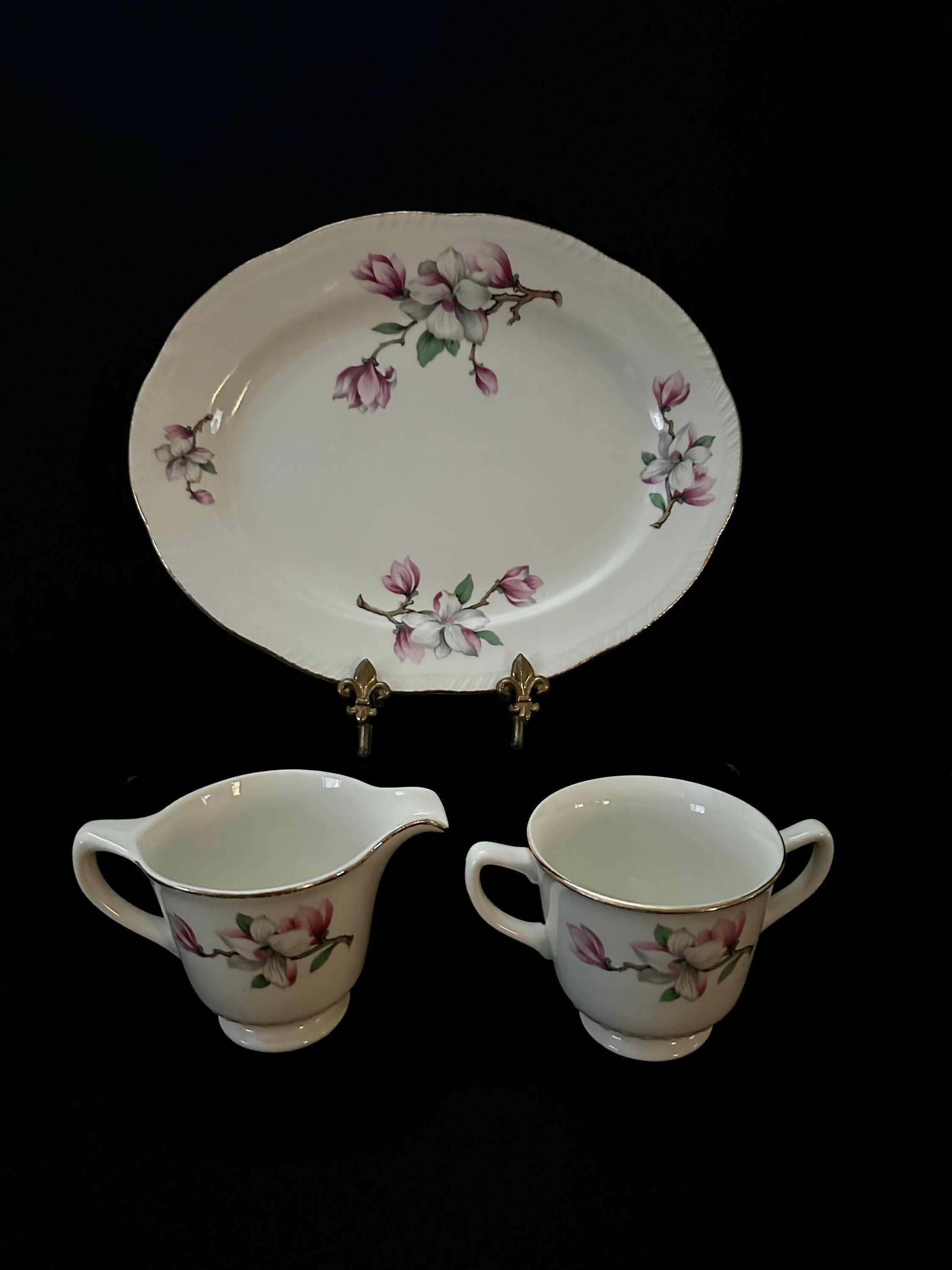 Homer Laughlin Liberty Dogwood Hostess Set