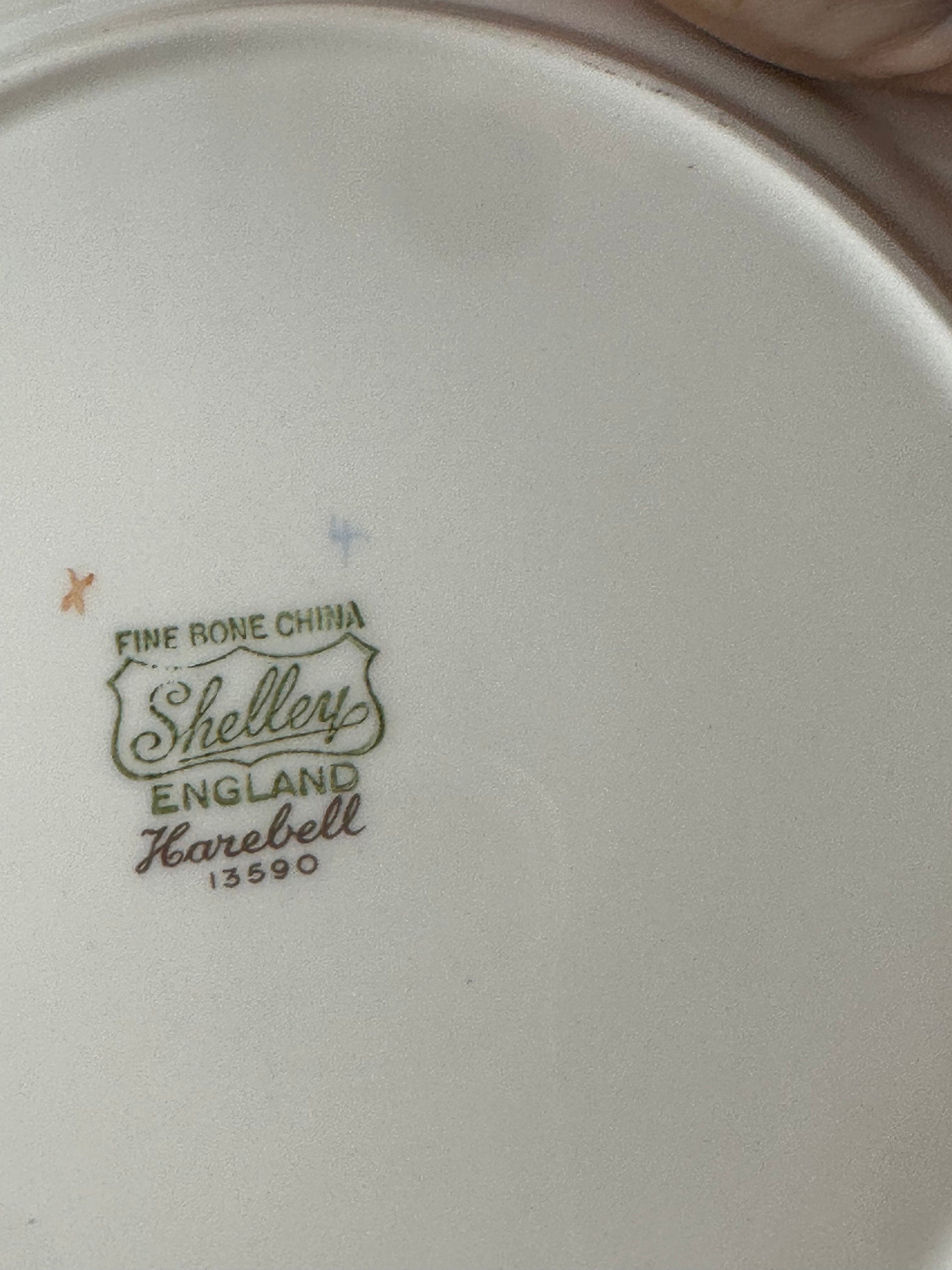 7 Shelley Harebell Dessert/Pie Plates