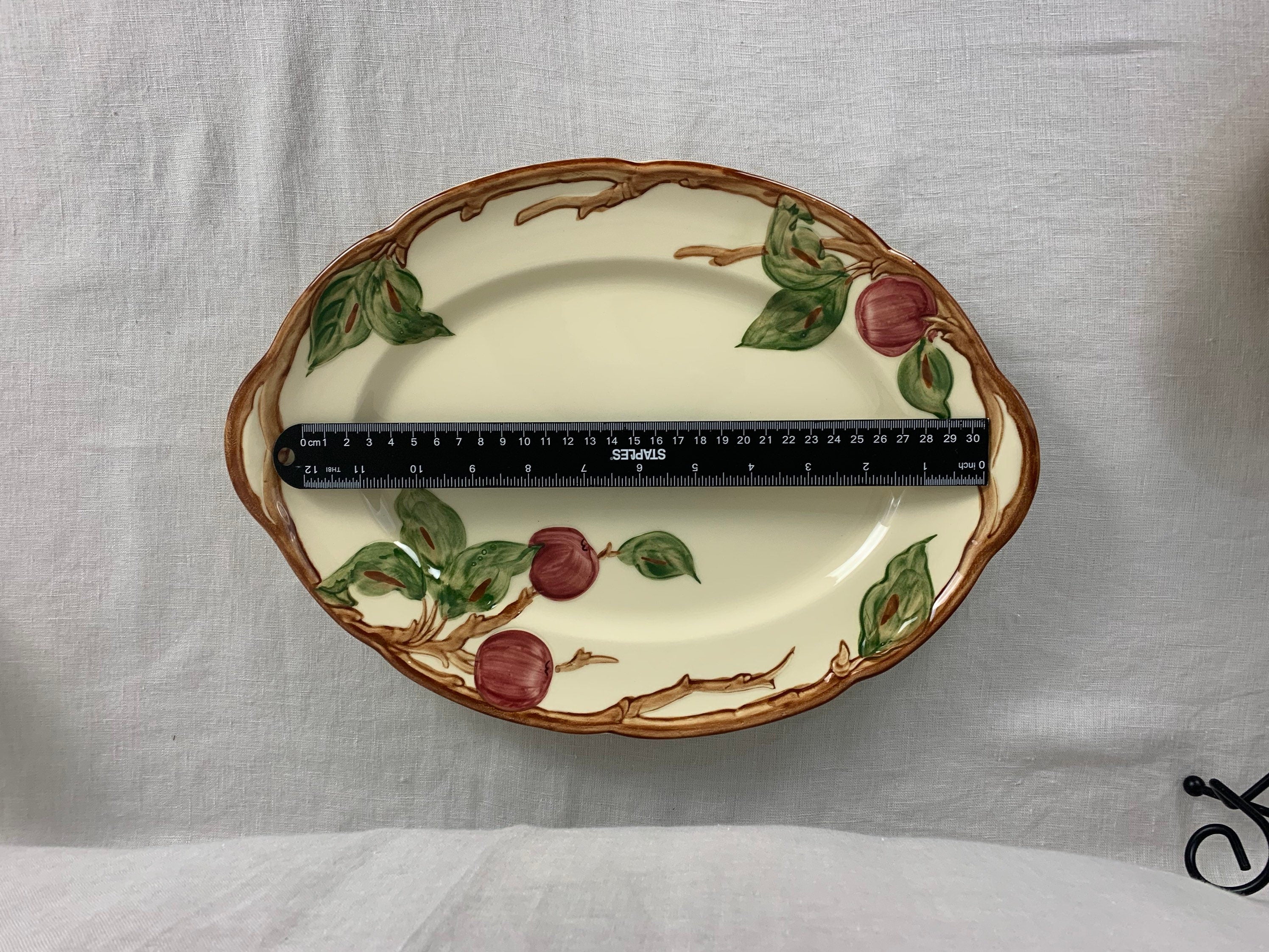 Franciscan Apple Serving Platter