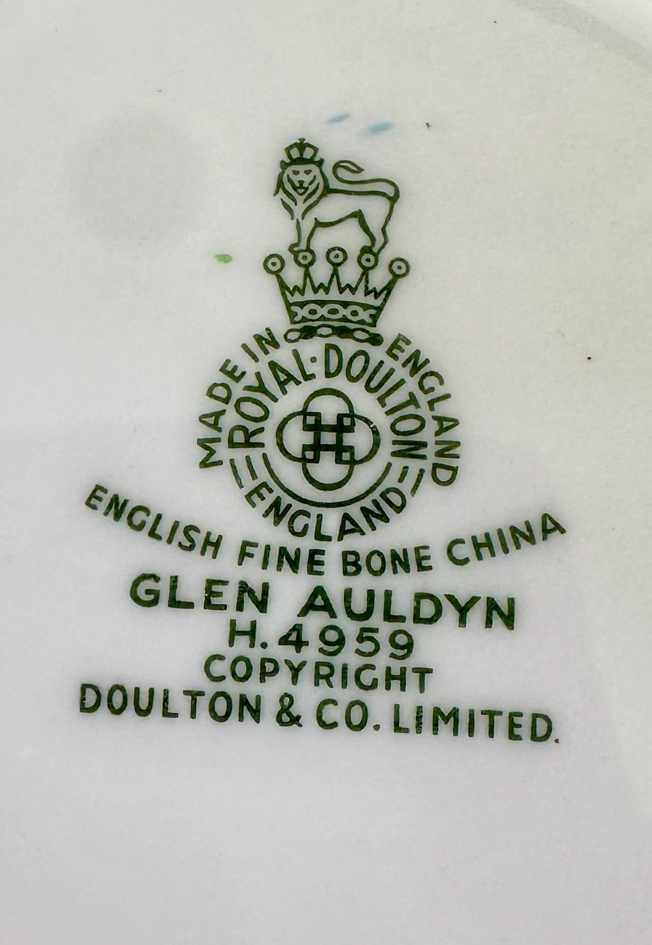 8 Royal Doulton Glen Auldyn Fruit Bowls