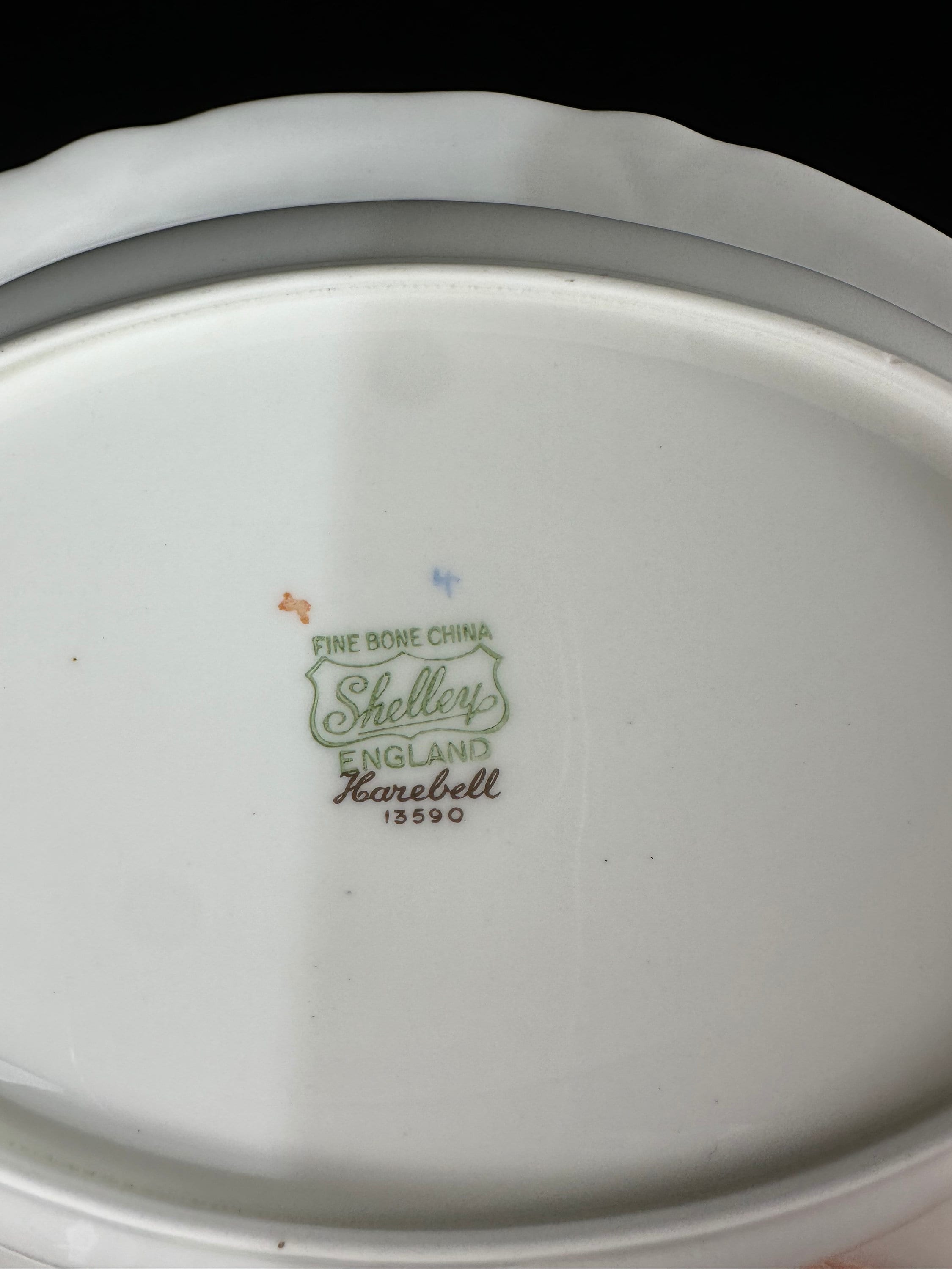 Shelley Harebell Serving Bowl