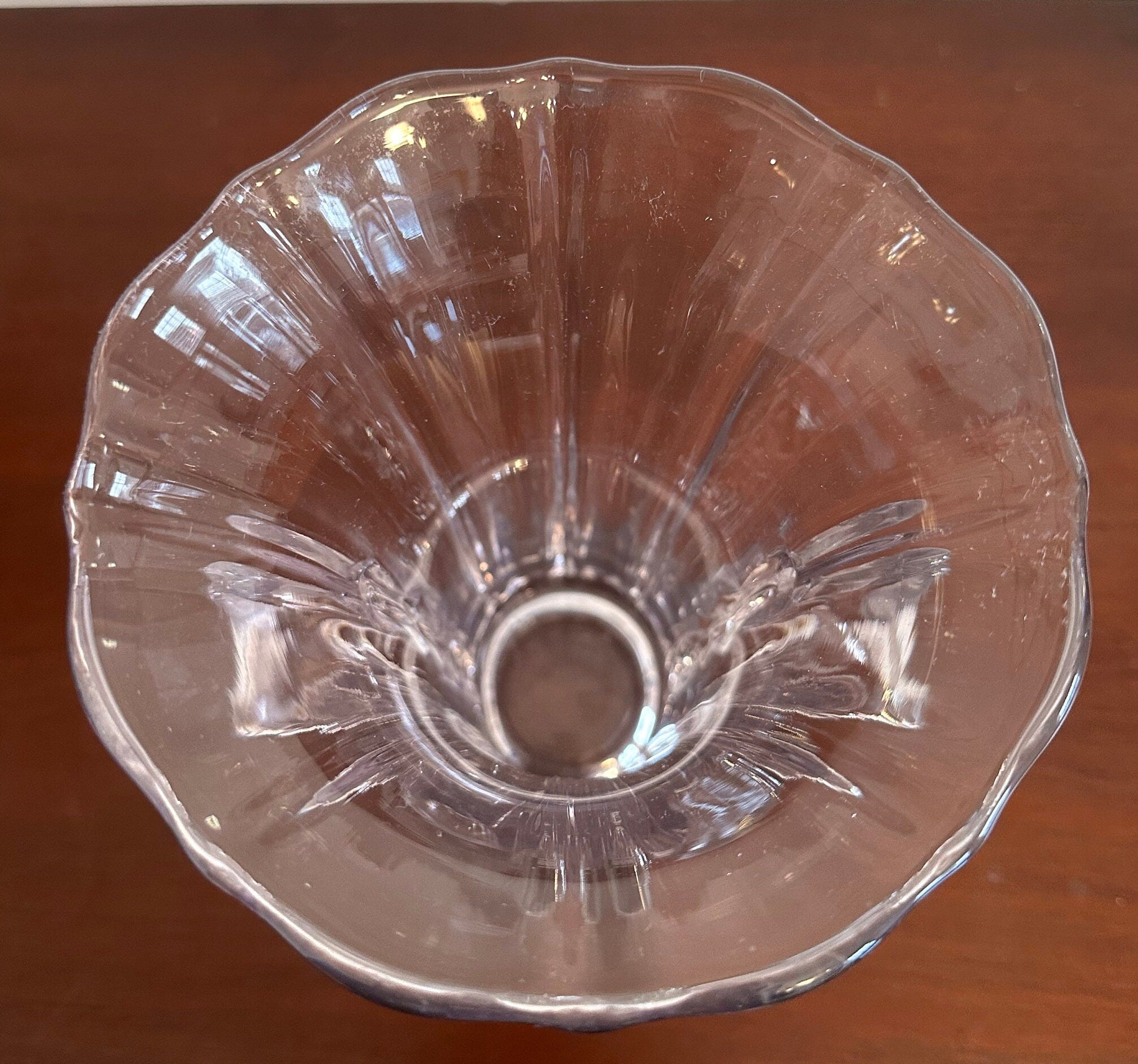 Fostoria Baroque Vase Rare Purple Vase