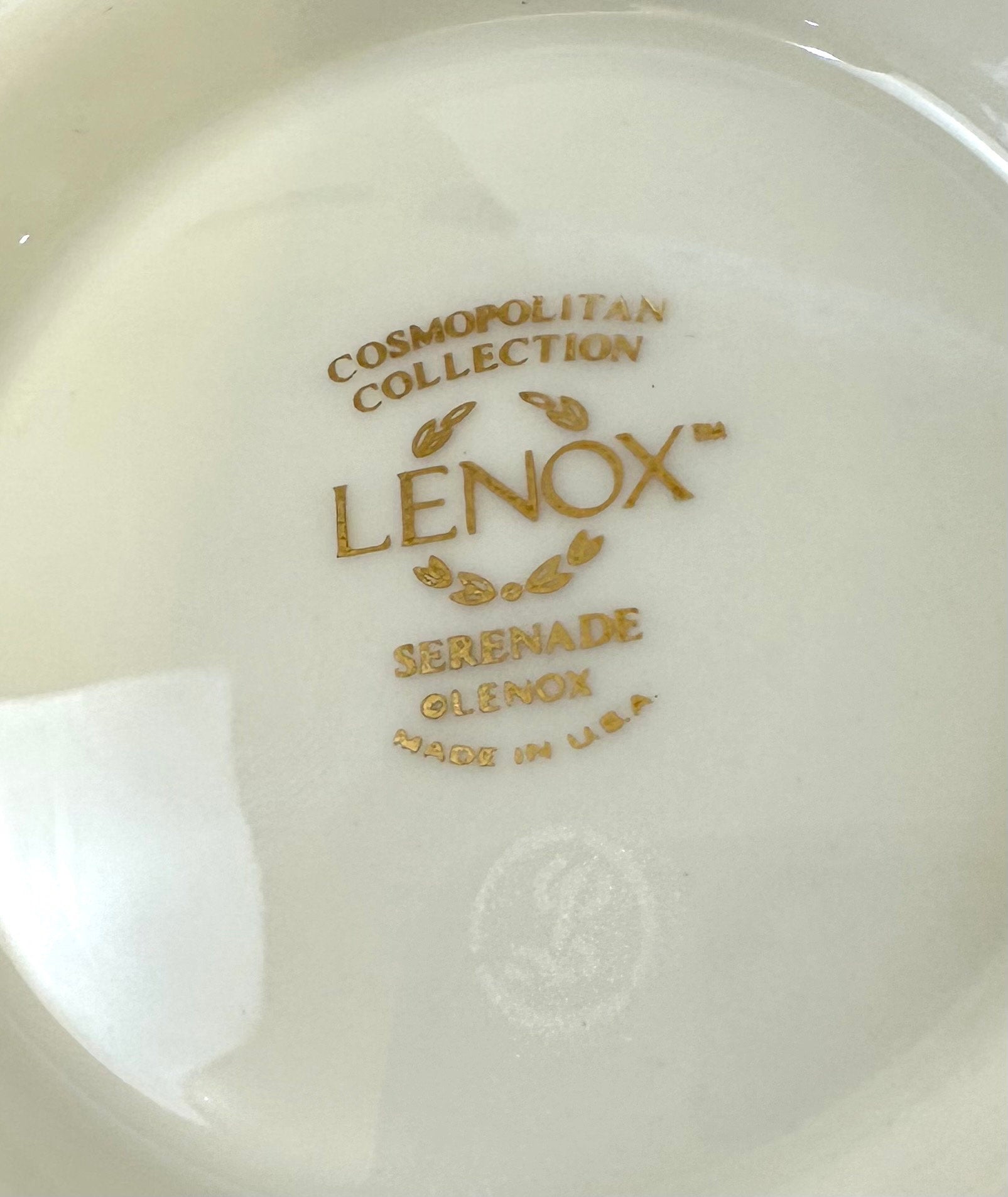 Lenox Serenade Creamer and Sugar Bowl