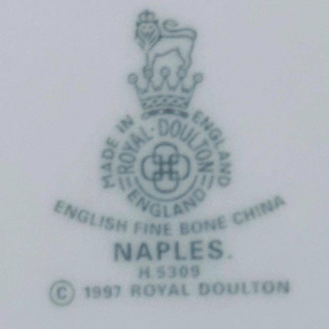 Four Royal Doulton Naples Soup Bowls