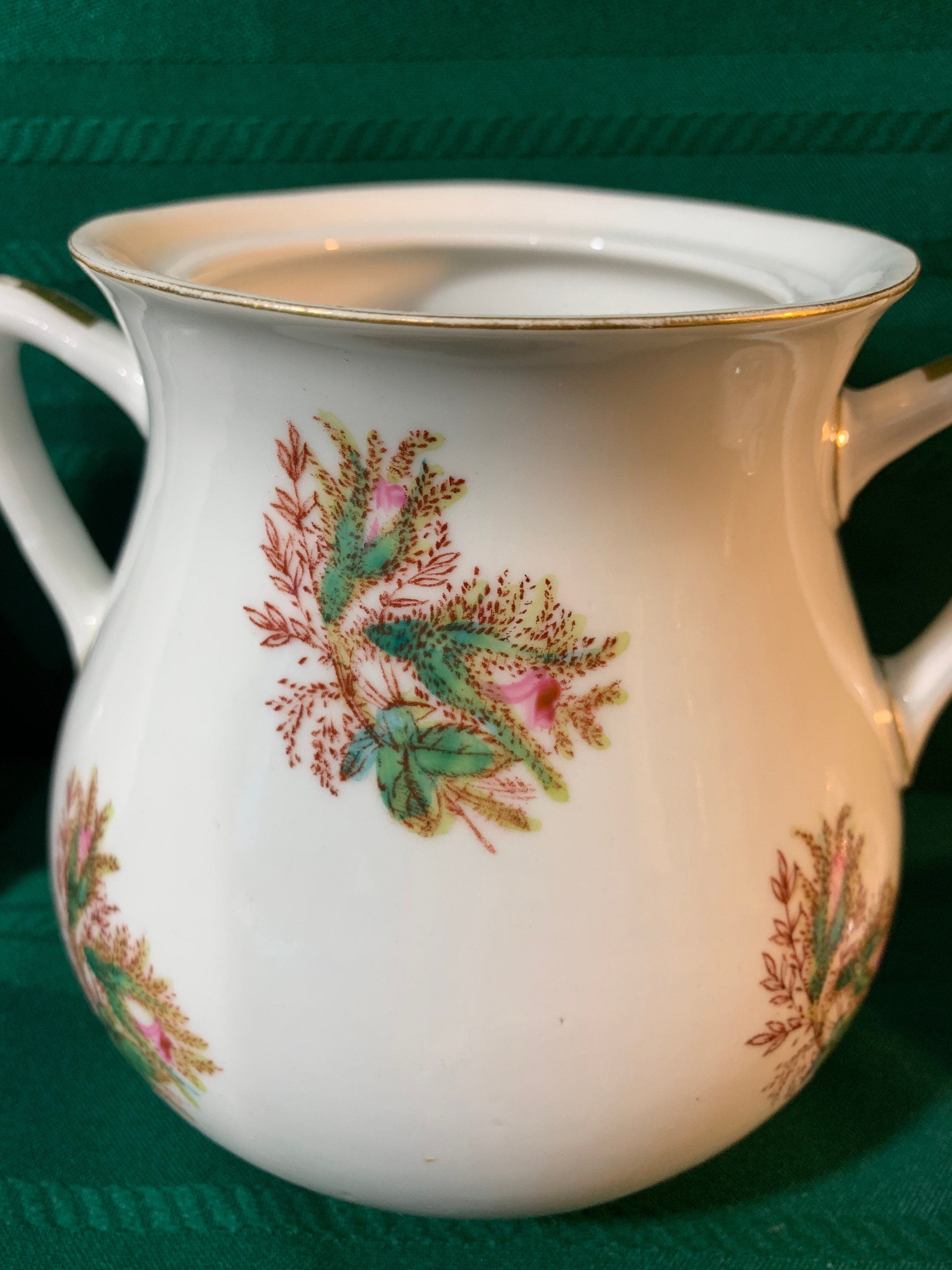 Antique Limoges Creamer and Sugar Set circa 1884-1900