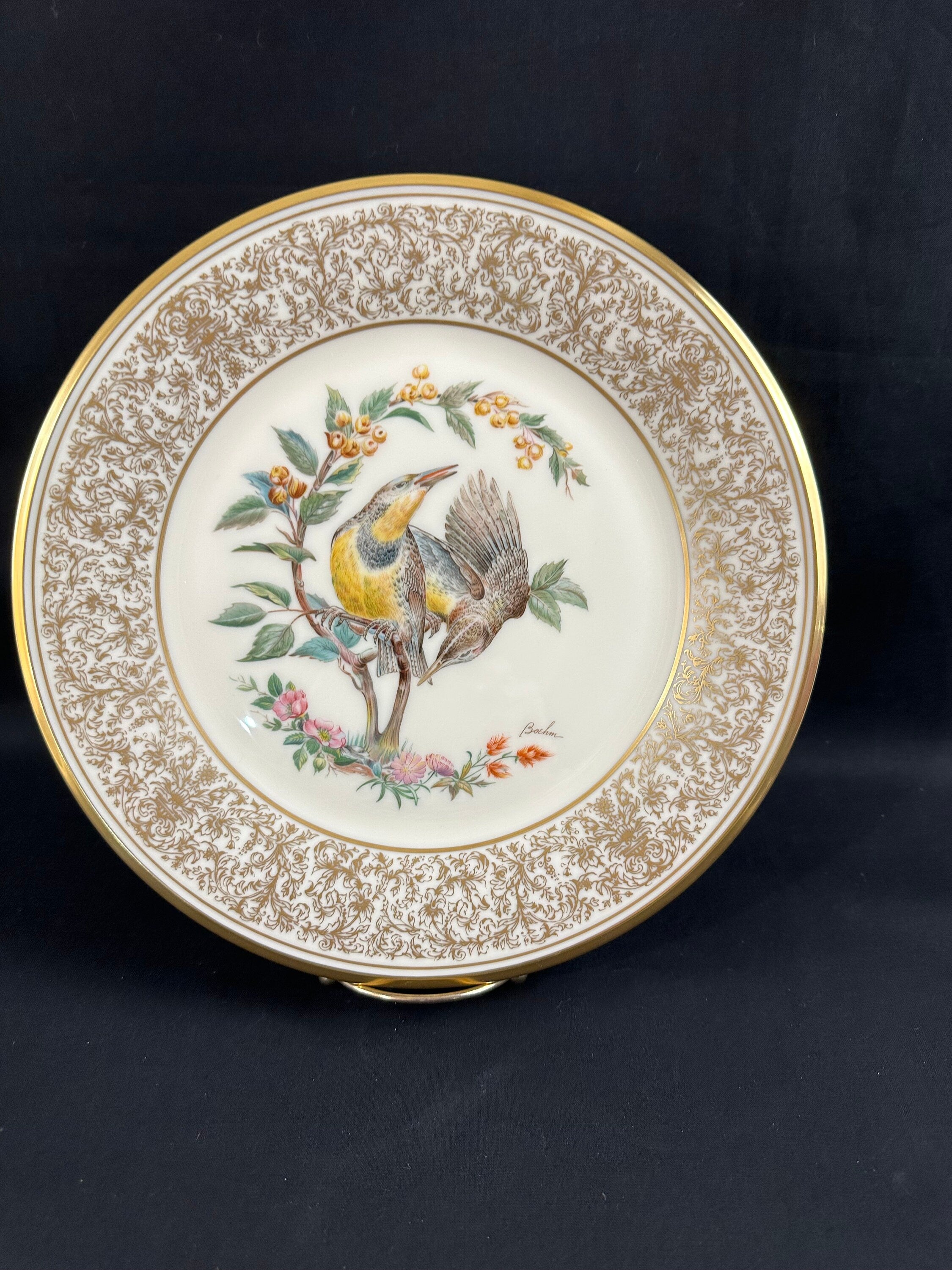 Lenox Boehm Bird Plates Like New