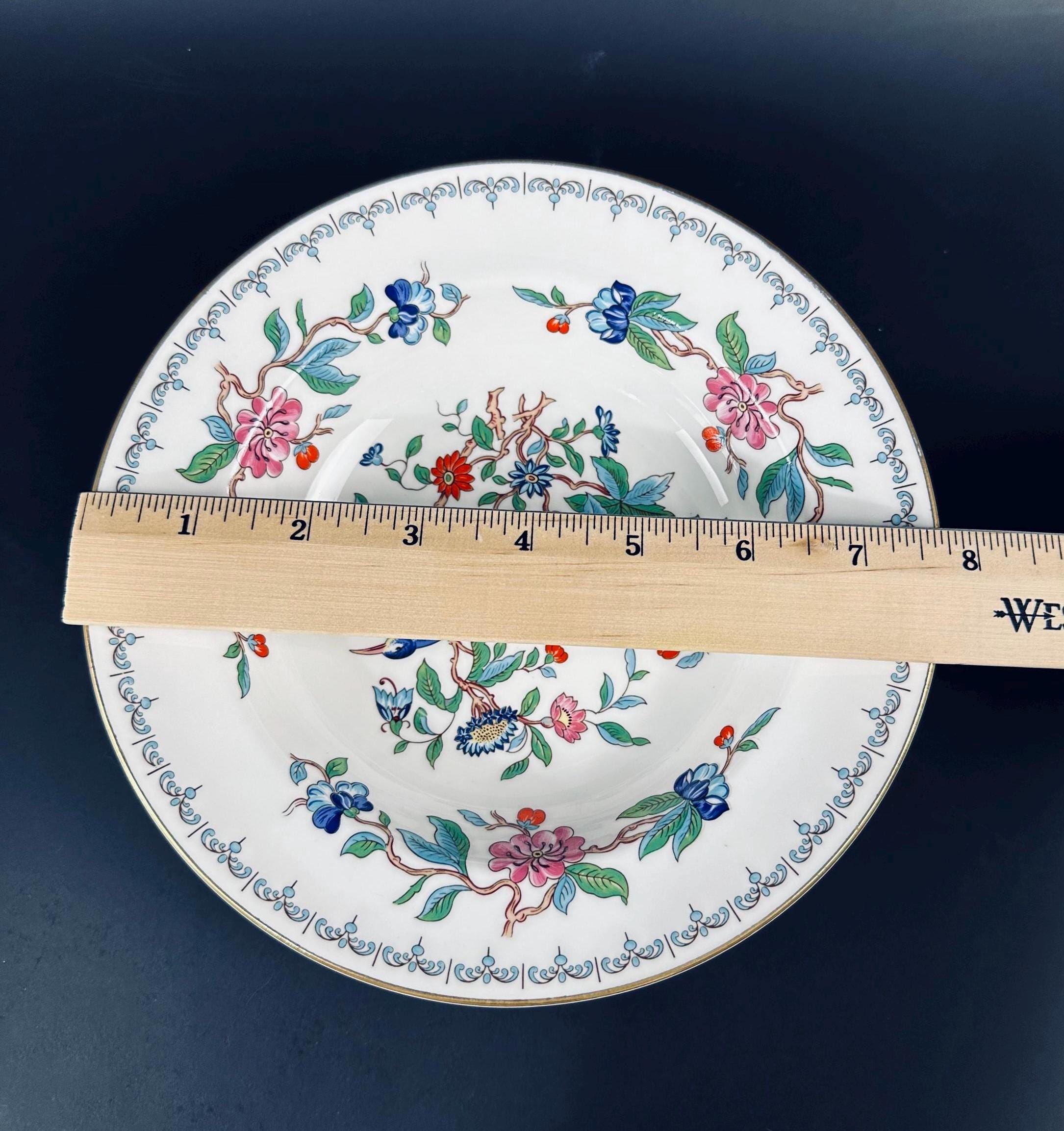 Four Aynsley Pembroke Soup Bowls