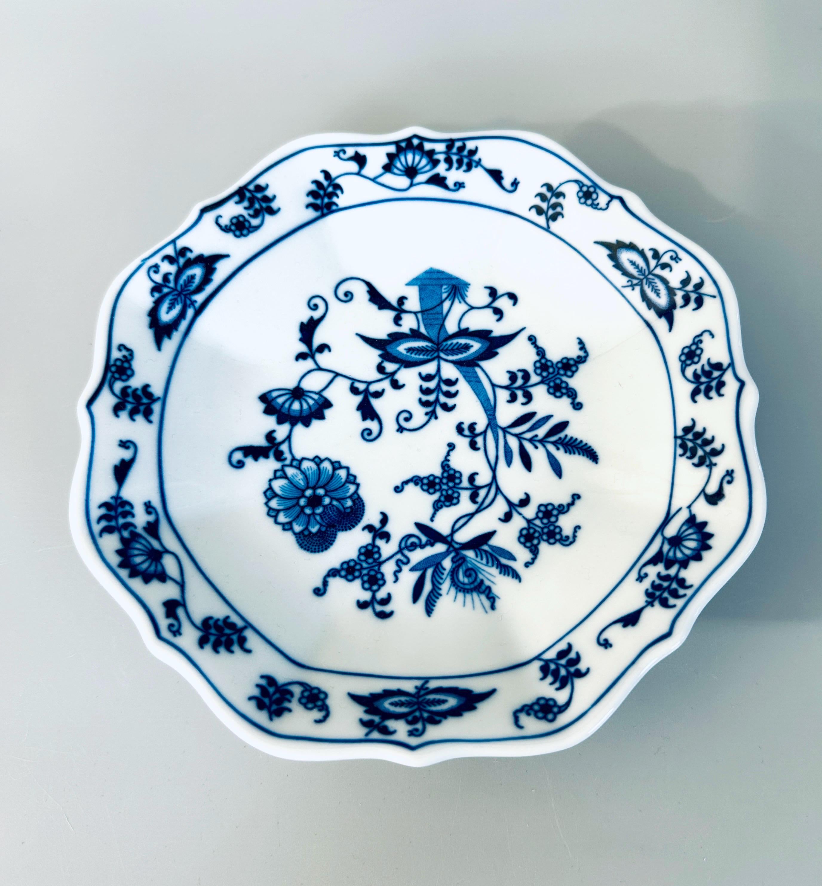 Blue Danube Bon Bon Candy Dish Newer Mark