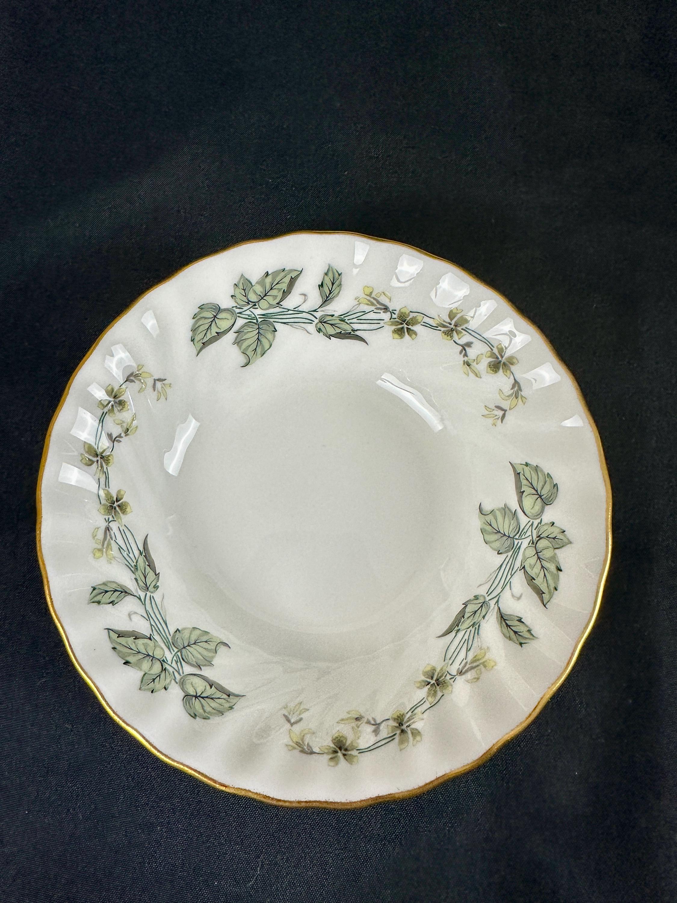 6 Minton Greenwich Rimmed Soup Bowls