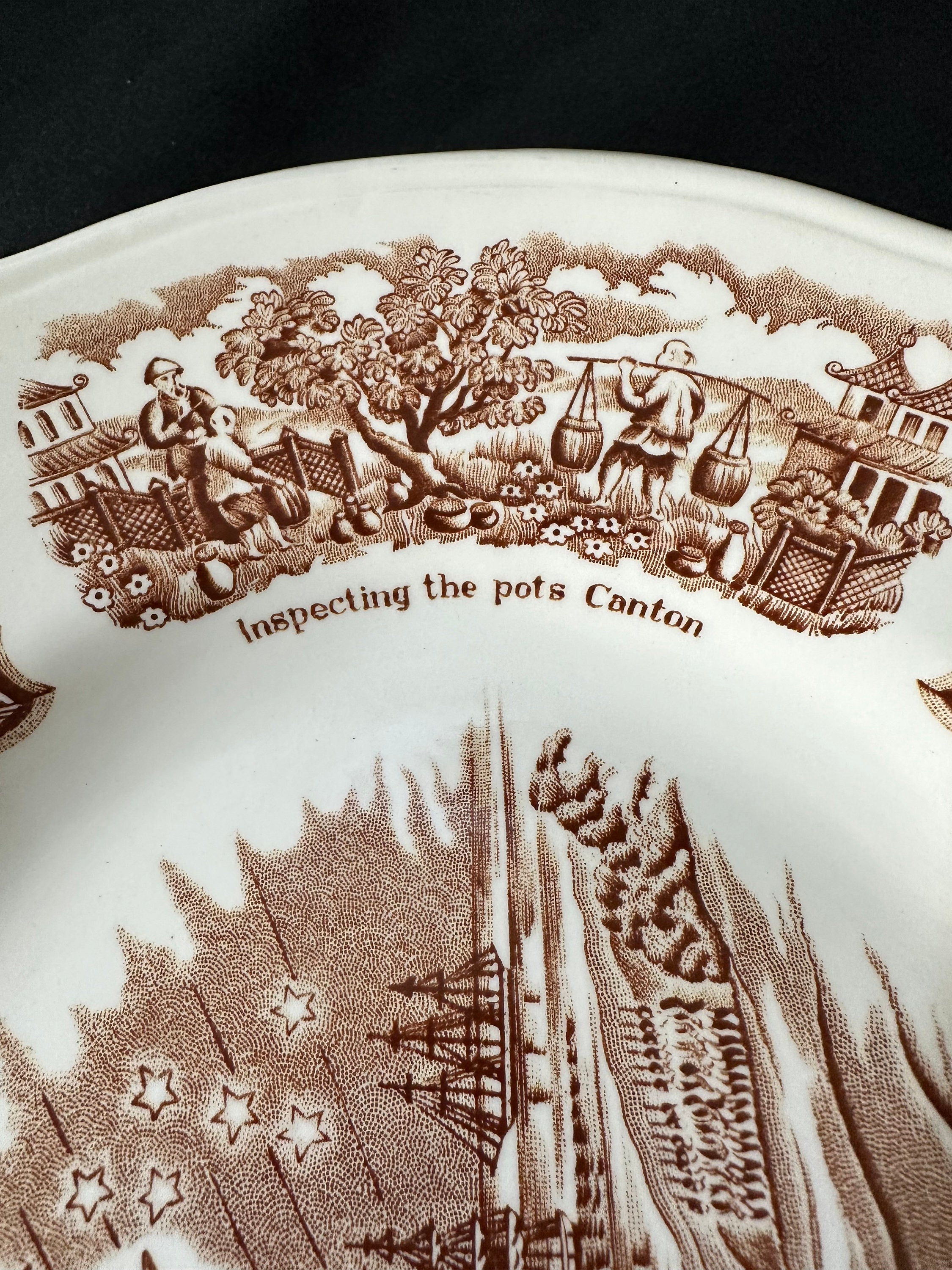 Fair Winds Platter by Alfred Meakin
