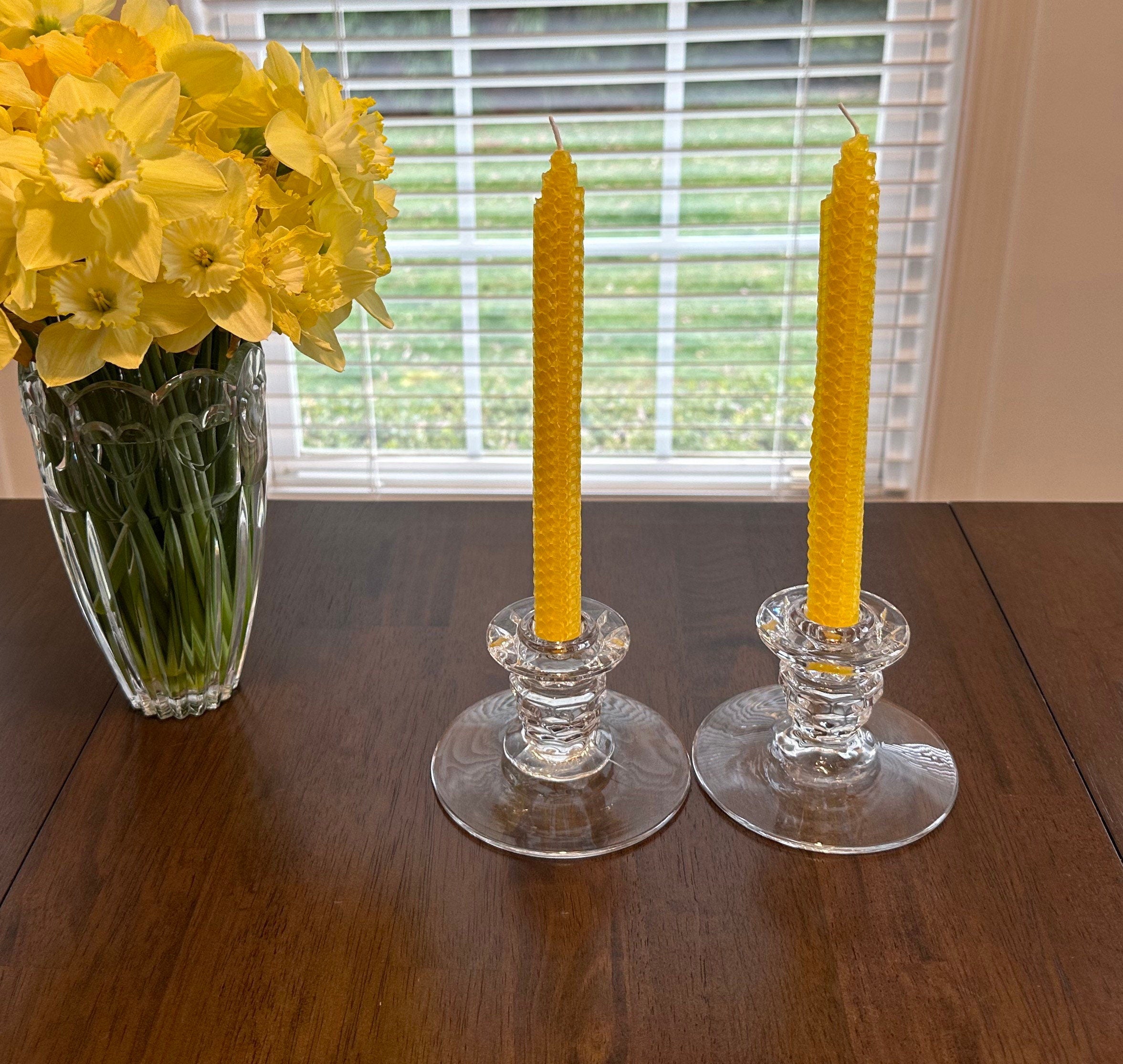 Fostoria American Candle Holders