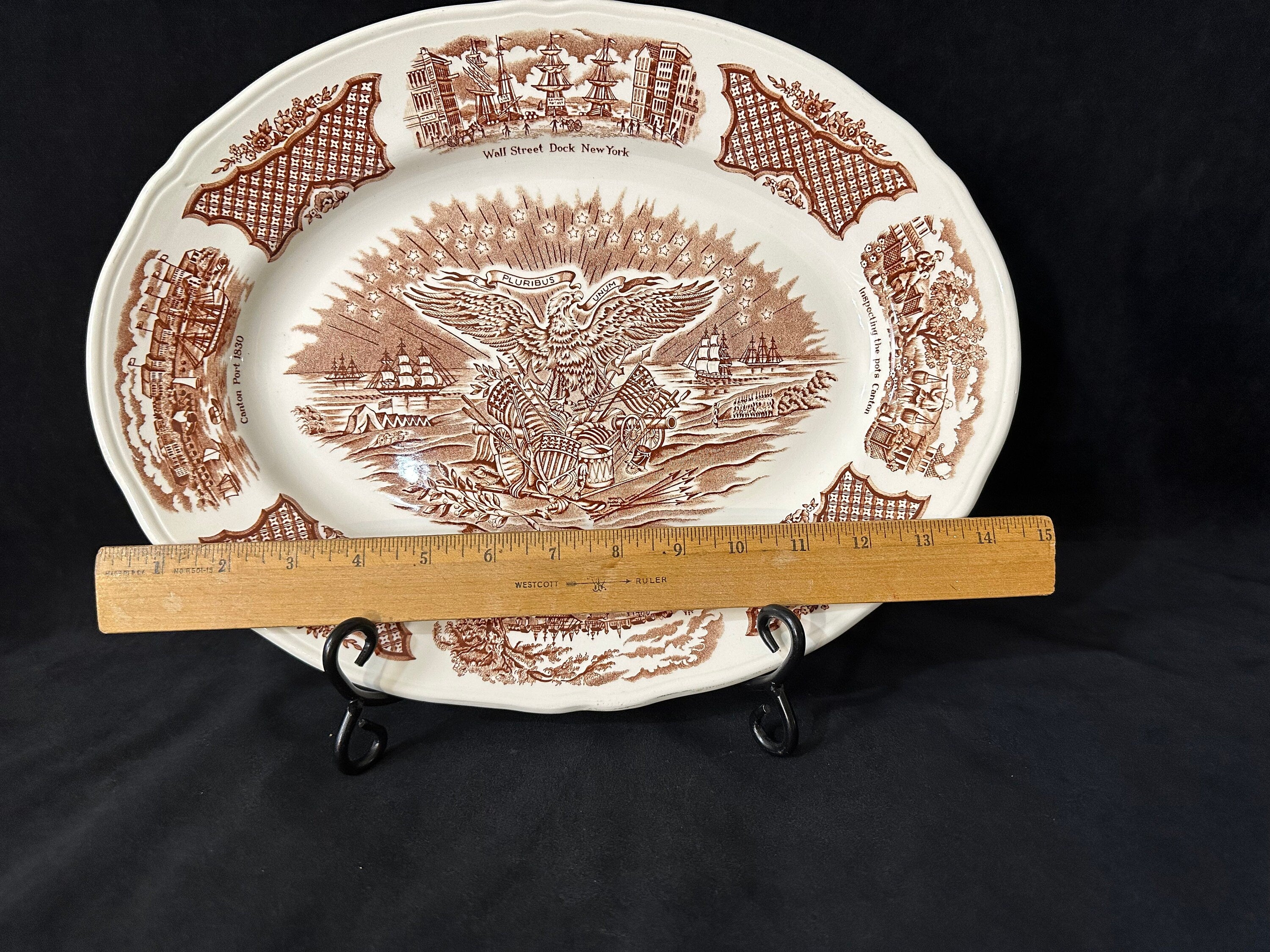 Fair Winds Platter by Alfred Meakin