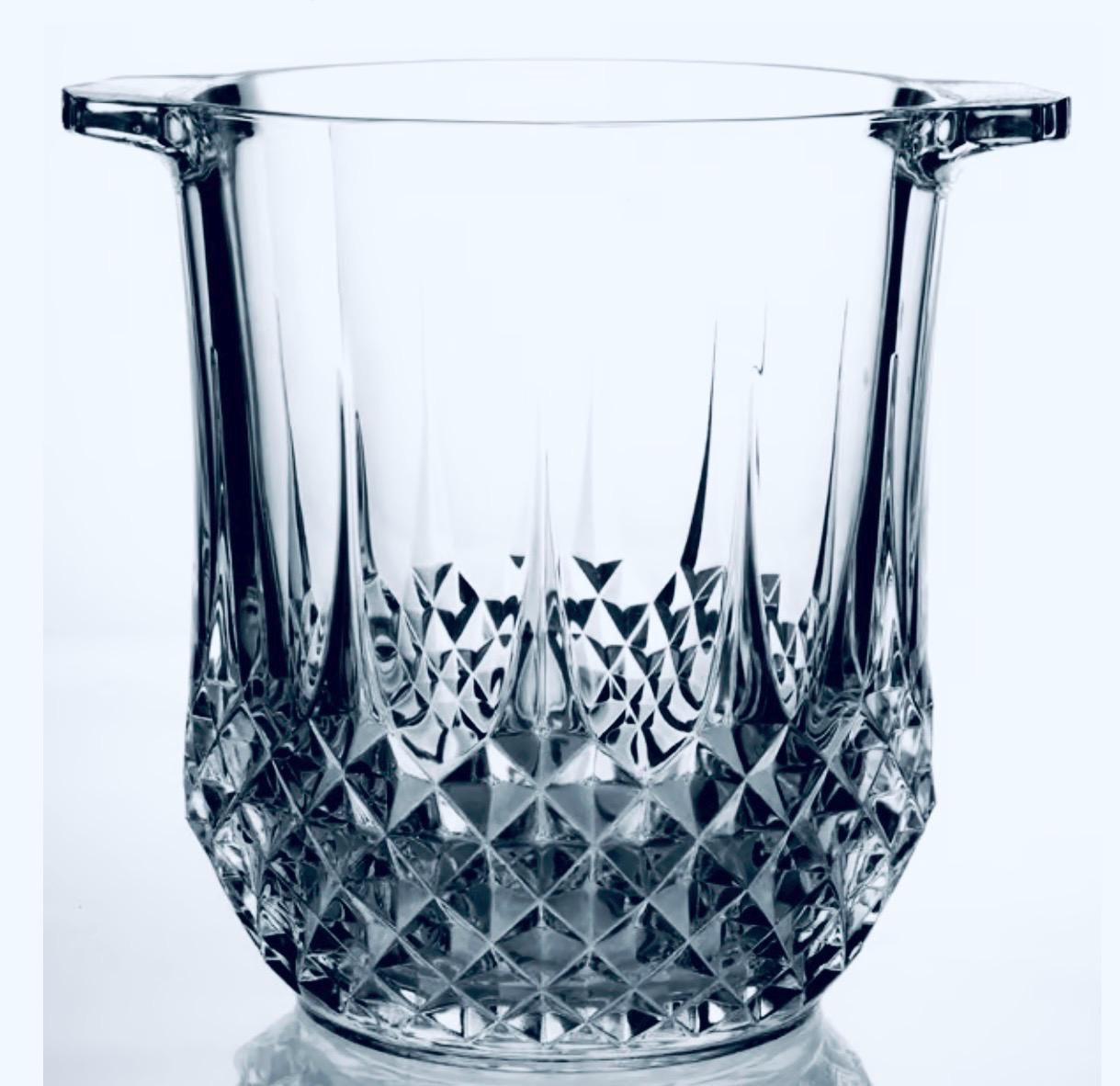 Longchamps Crystal Champagne Chiller/ Ice Bucket by Cristal D’Arques
