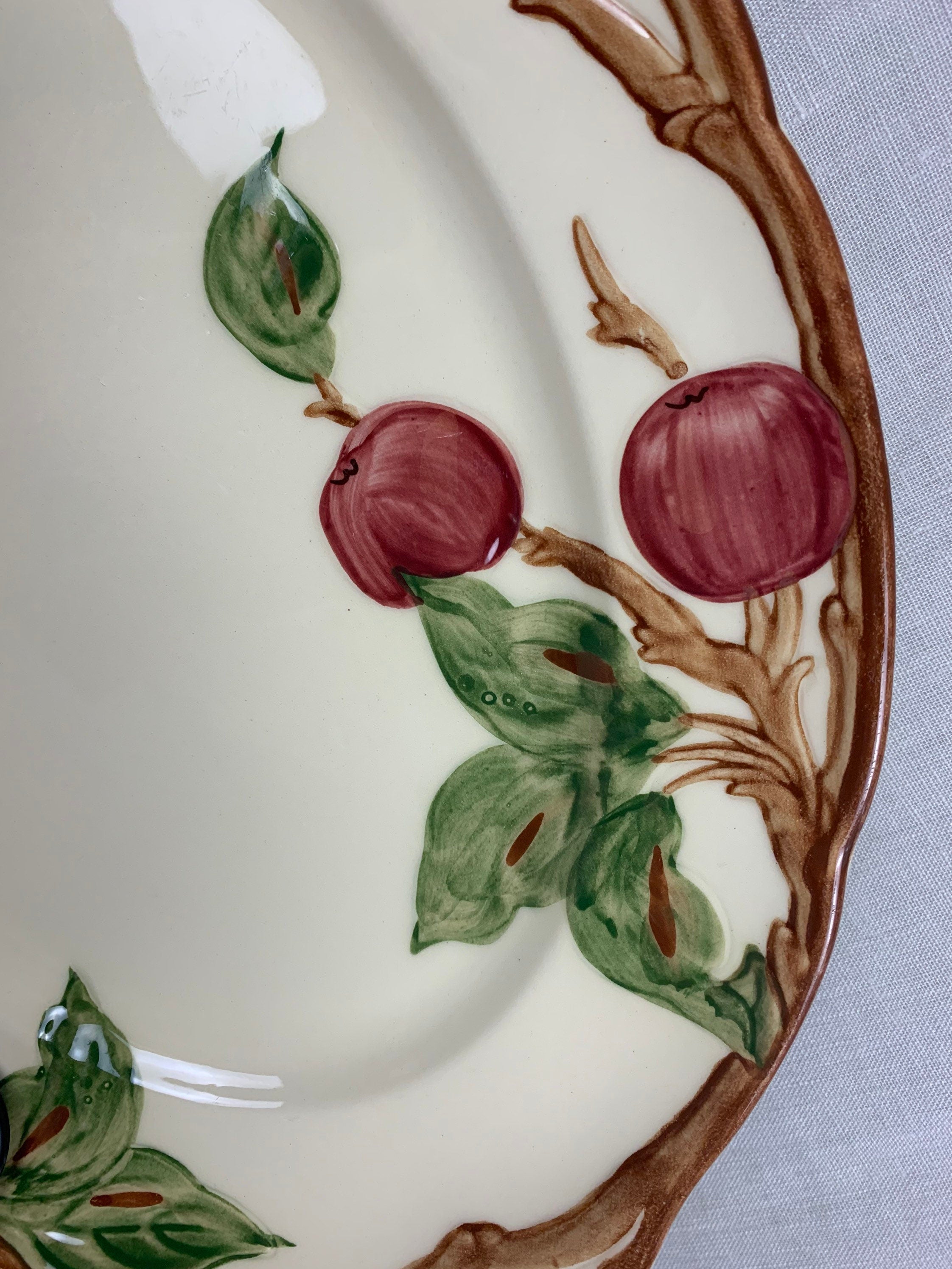 Franciscan Apple Serving Platter