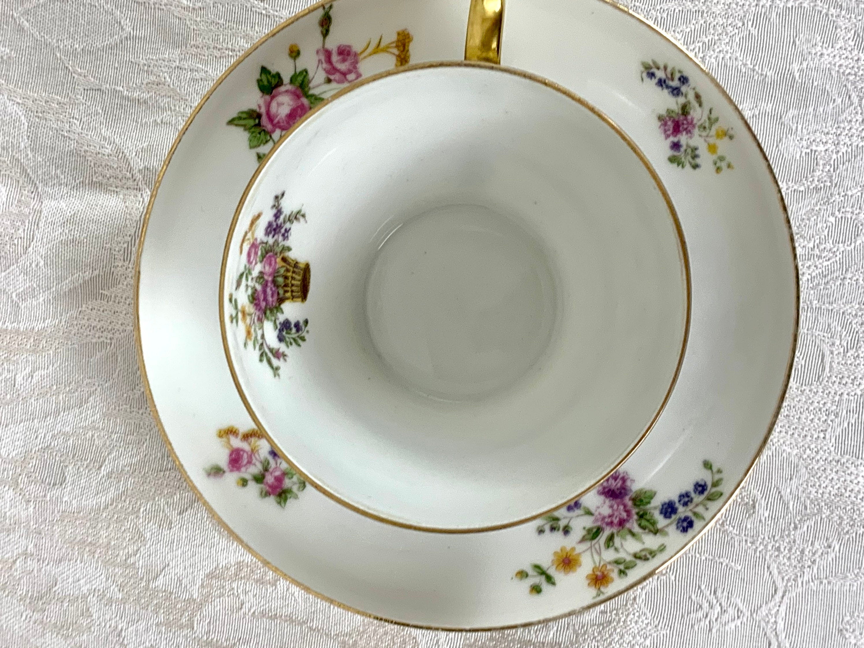 Elite Works Limoges Antique Teacup