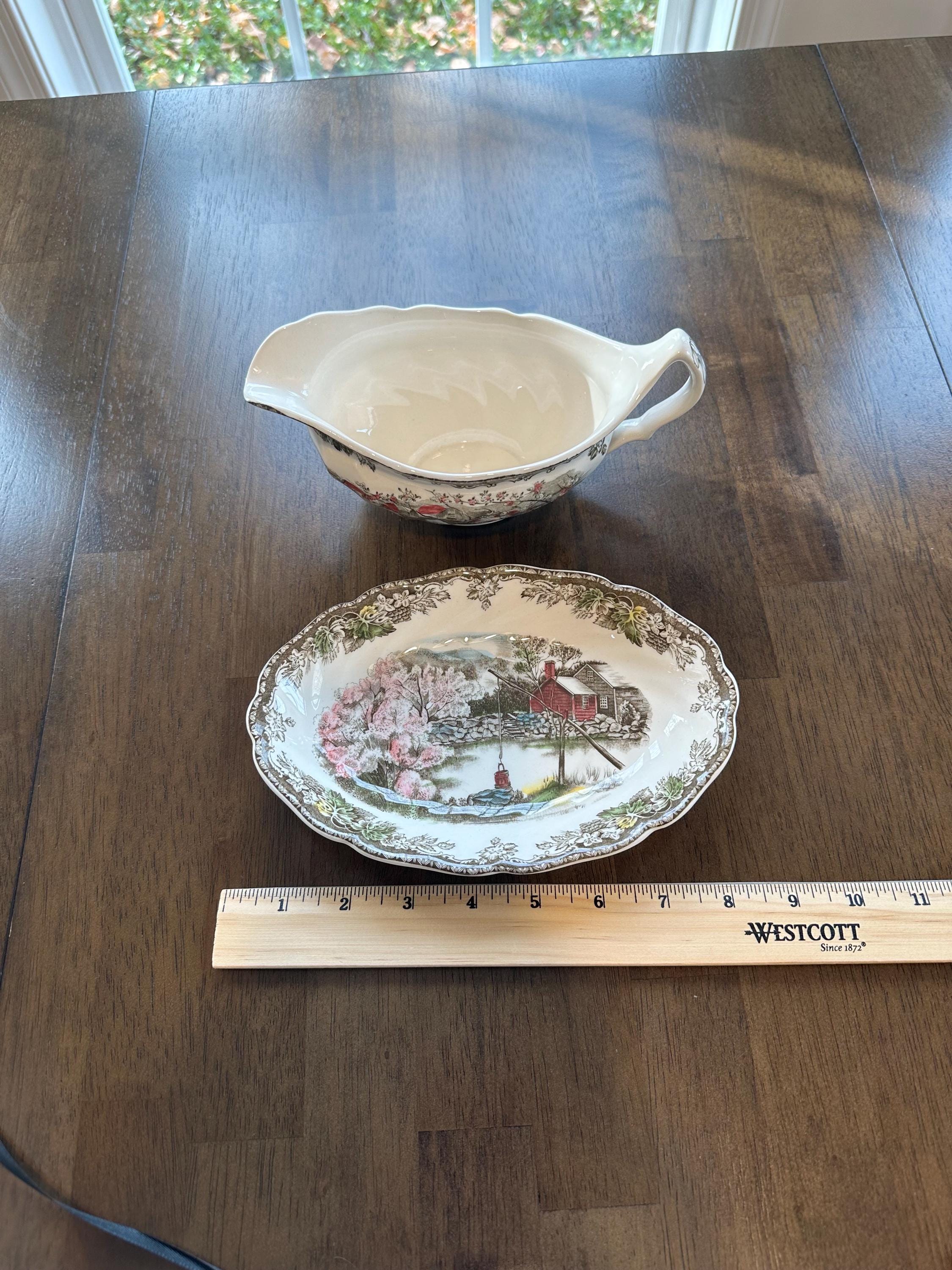 Friendly Village Gravy Boat by Johnson Brothers