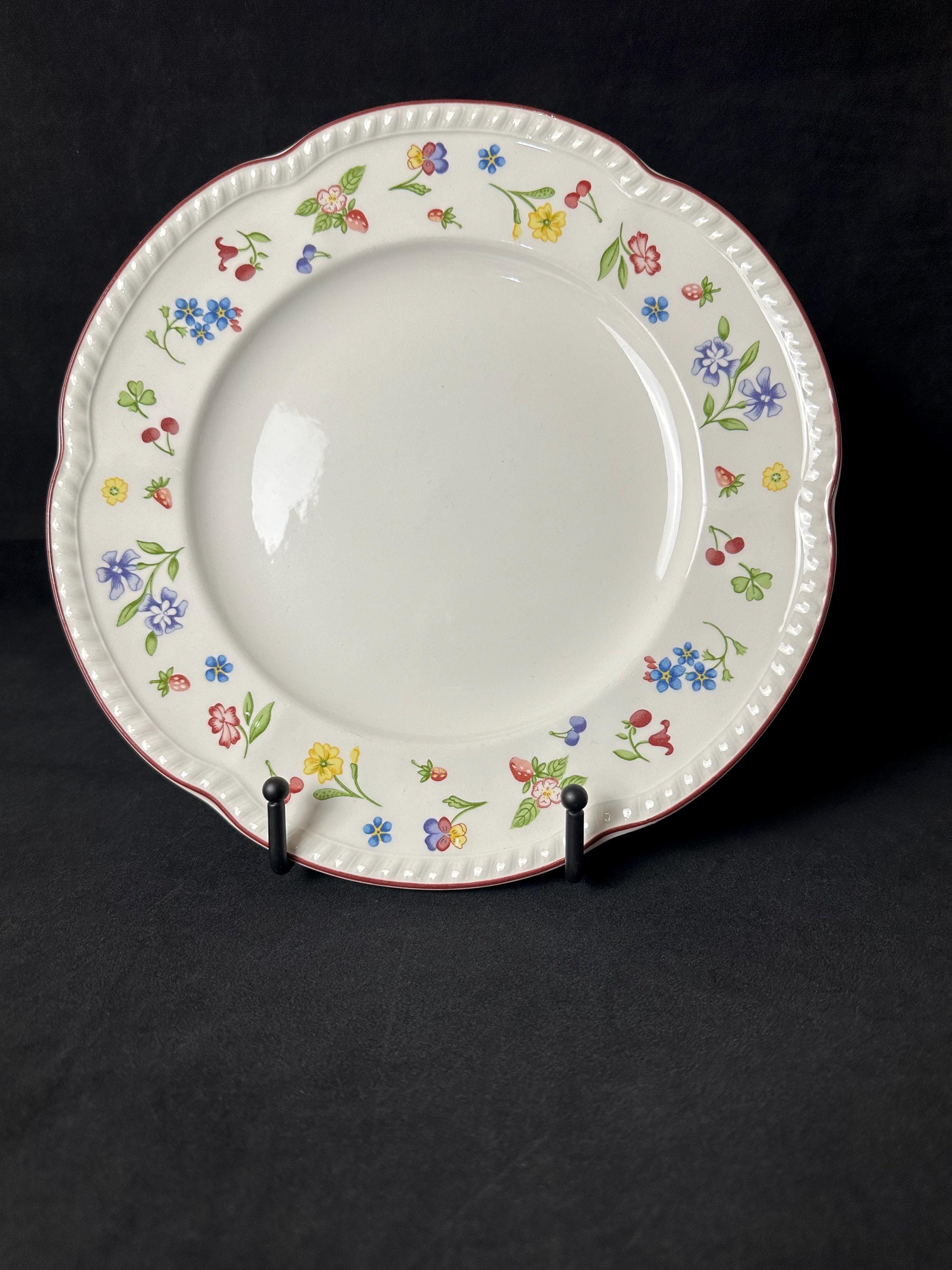 5 Johnson Brothers Fleurette Dinner Plates