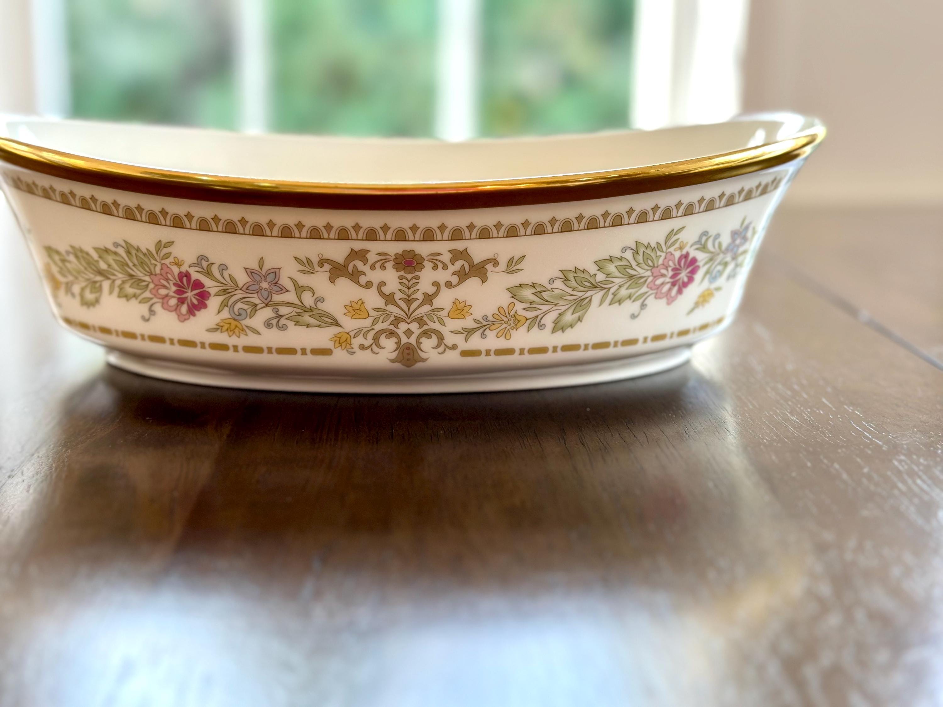 Lenox Castle Garden Oval Serving Bowl